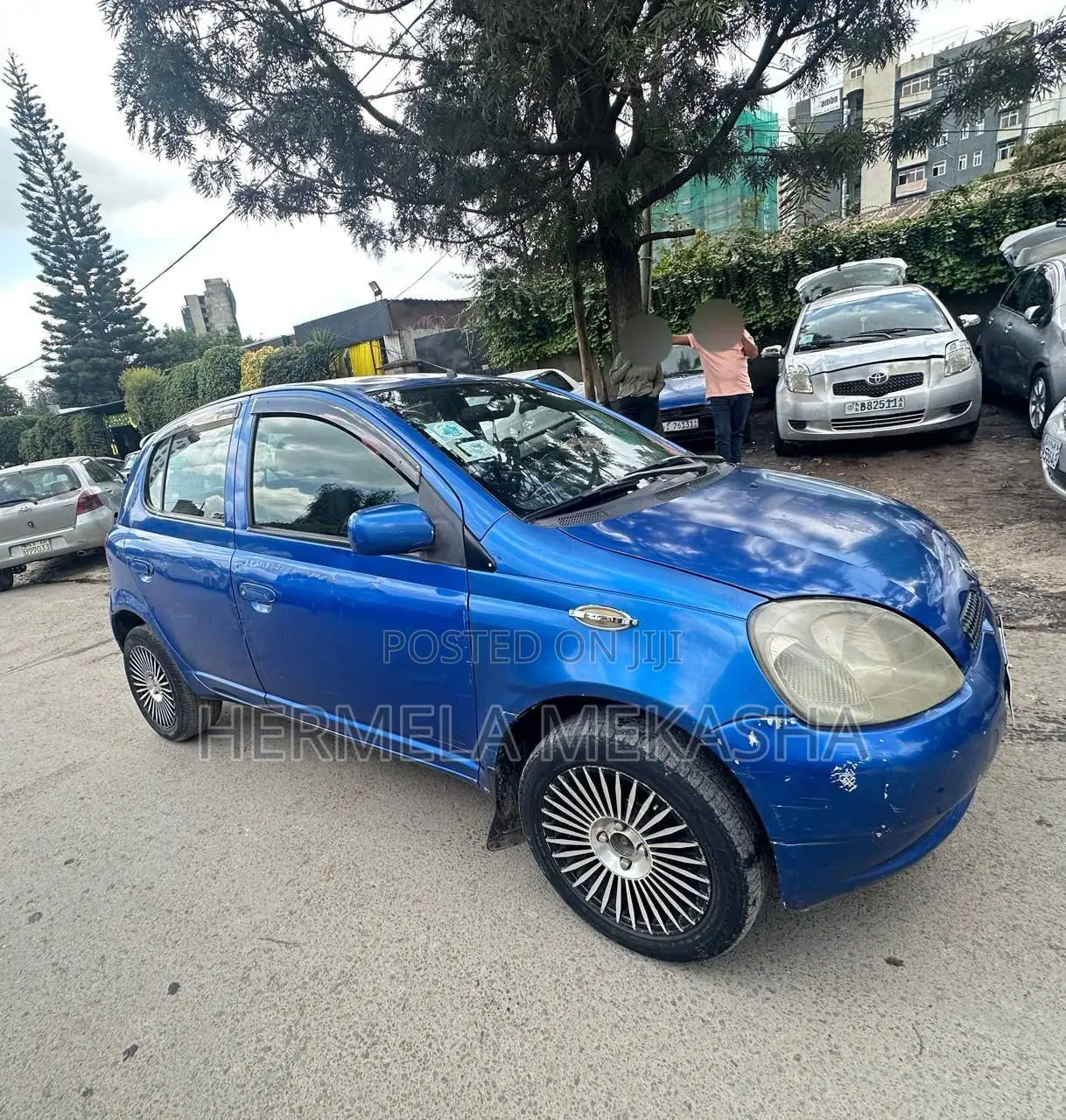 Toyota Vitz 2001 Blue
