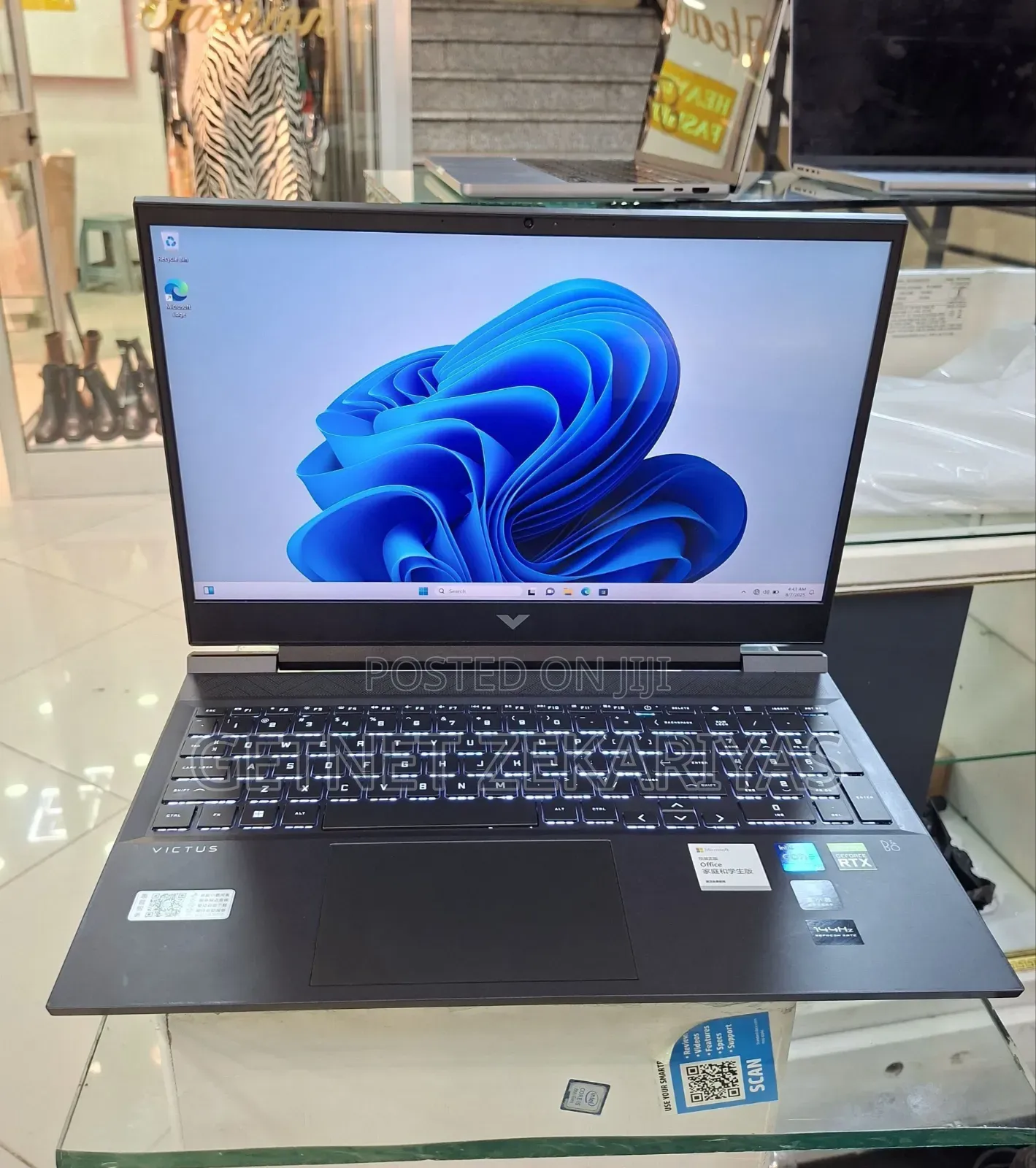 New Laptop HP Victus 16 16GB Intel Core I7 SSD 512GB