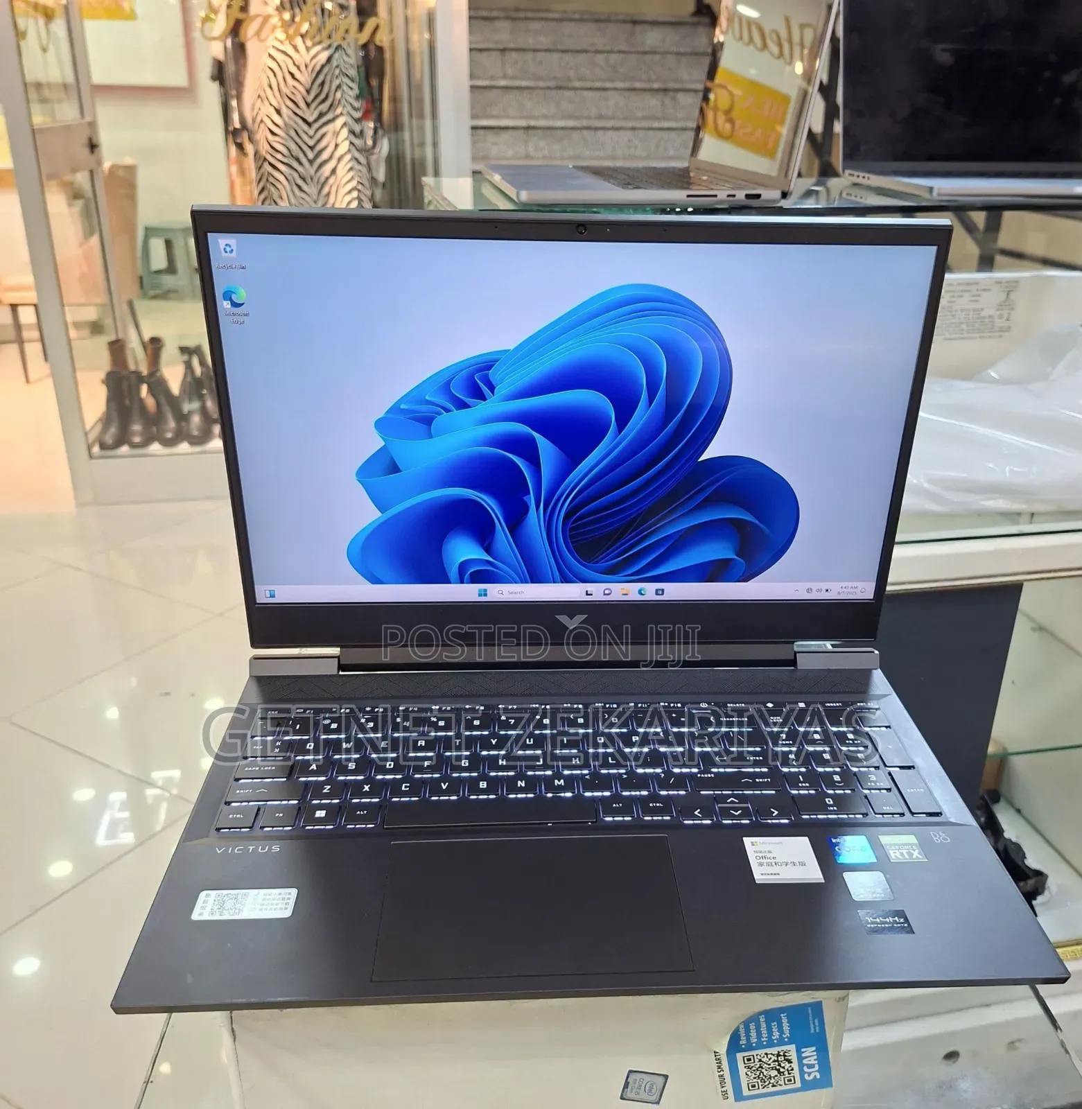 New Laptop HP Victus 16 16GB Intel Core I7 SSD 512GB