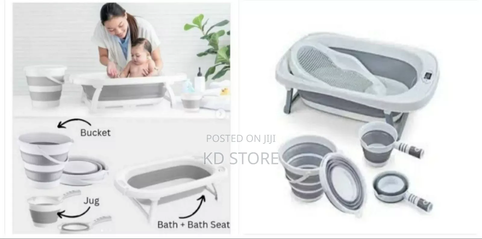 4 in 1 Foldable Luxury Baby Bather