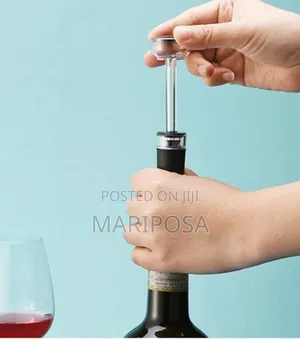 Wine Pourer And Cork Stoppers