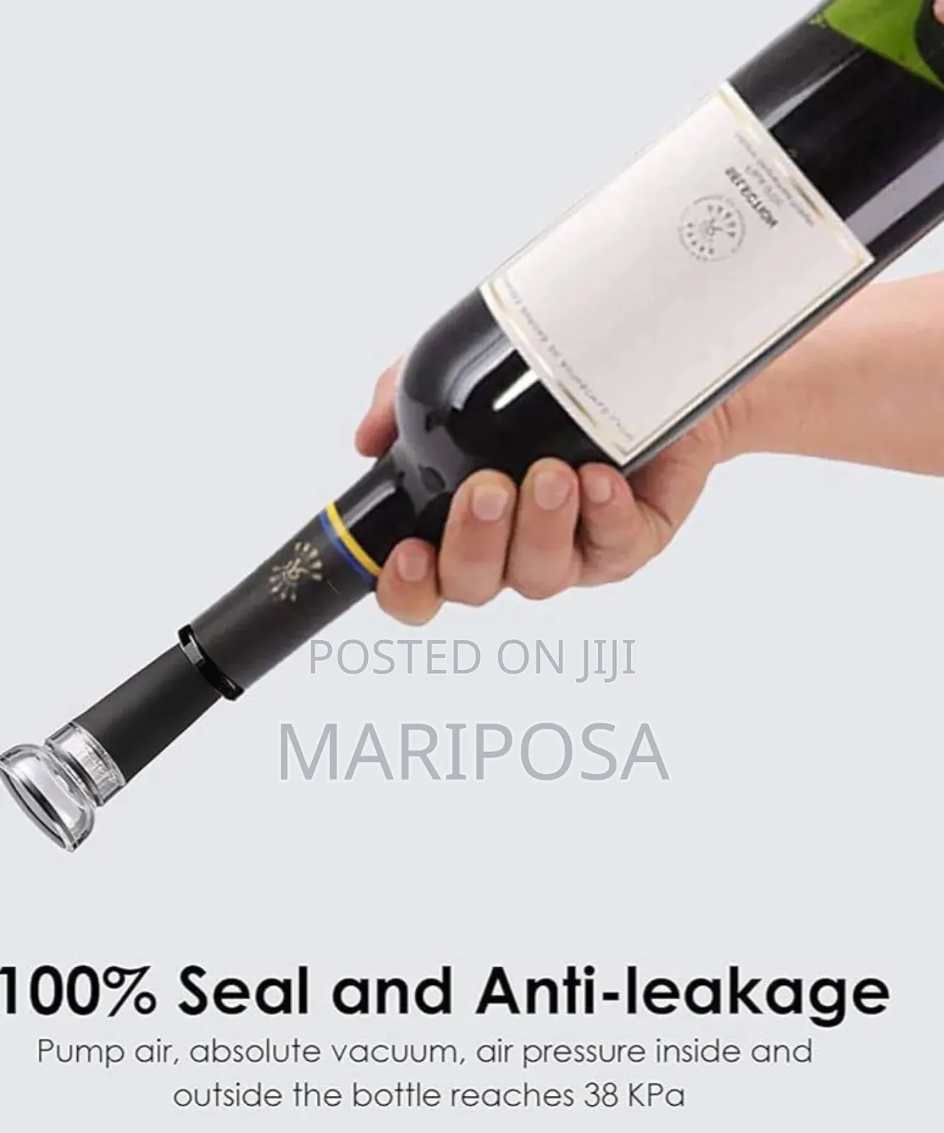 Wine Pourer And Cork Stoppers