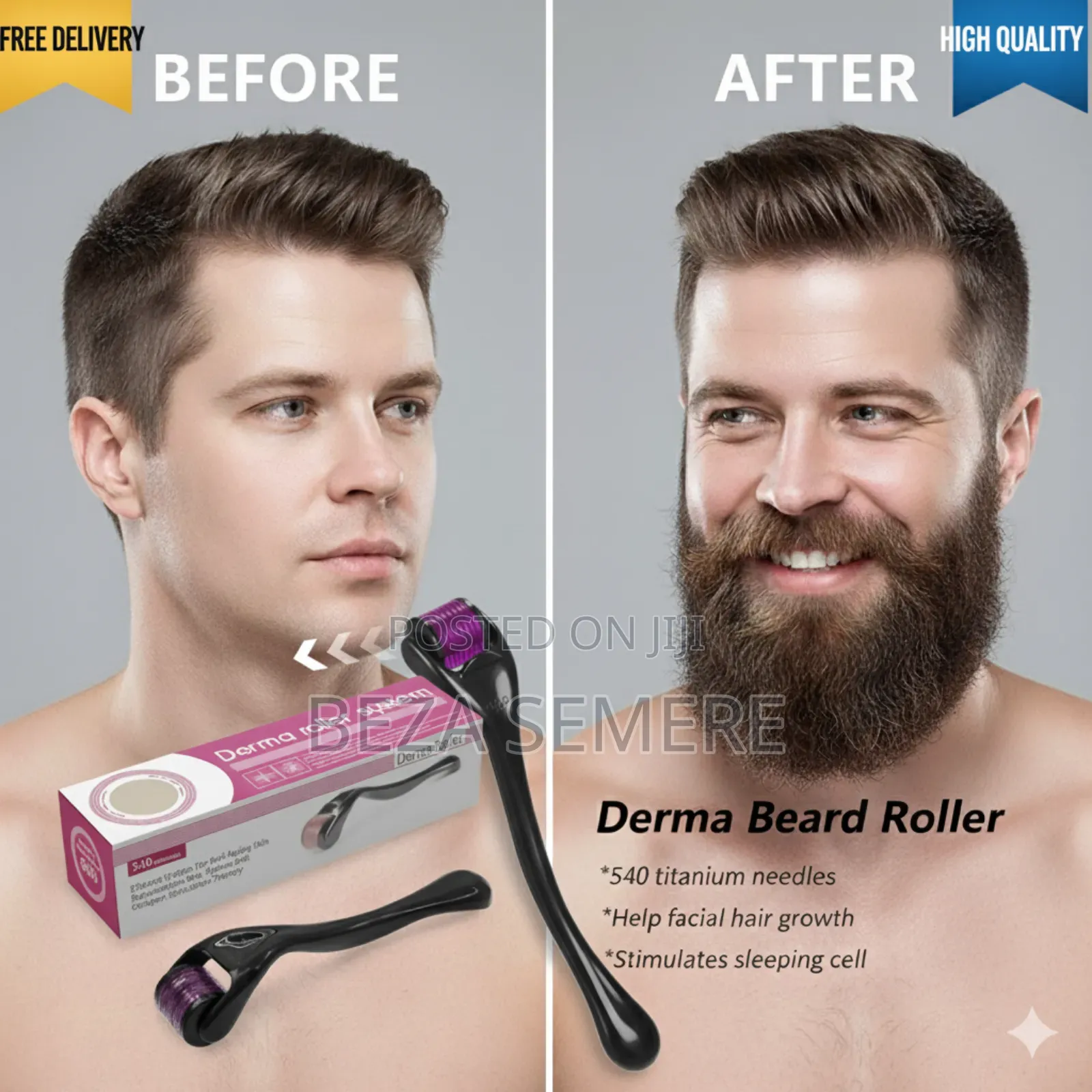 Derma Roller Hair Regrowth Hair Bedclothes ♧.