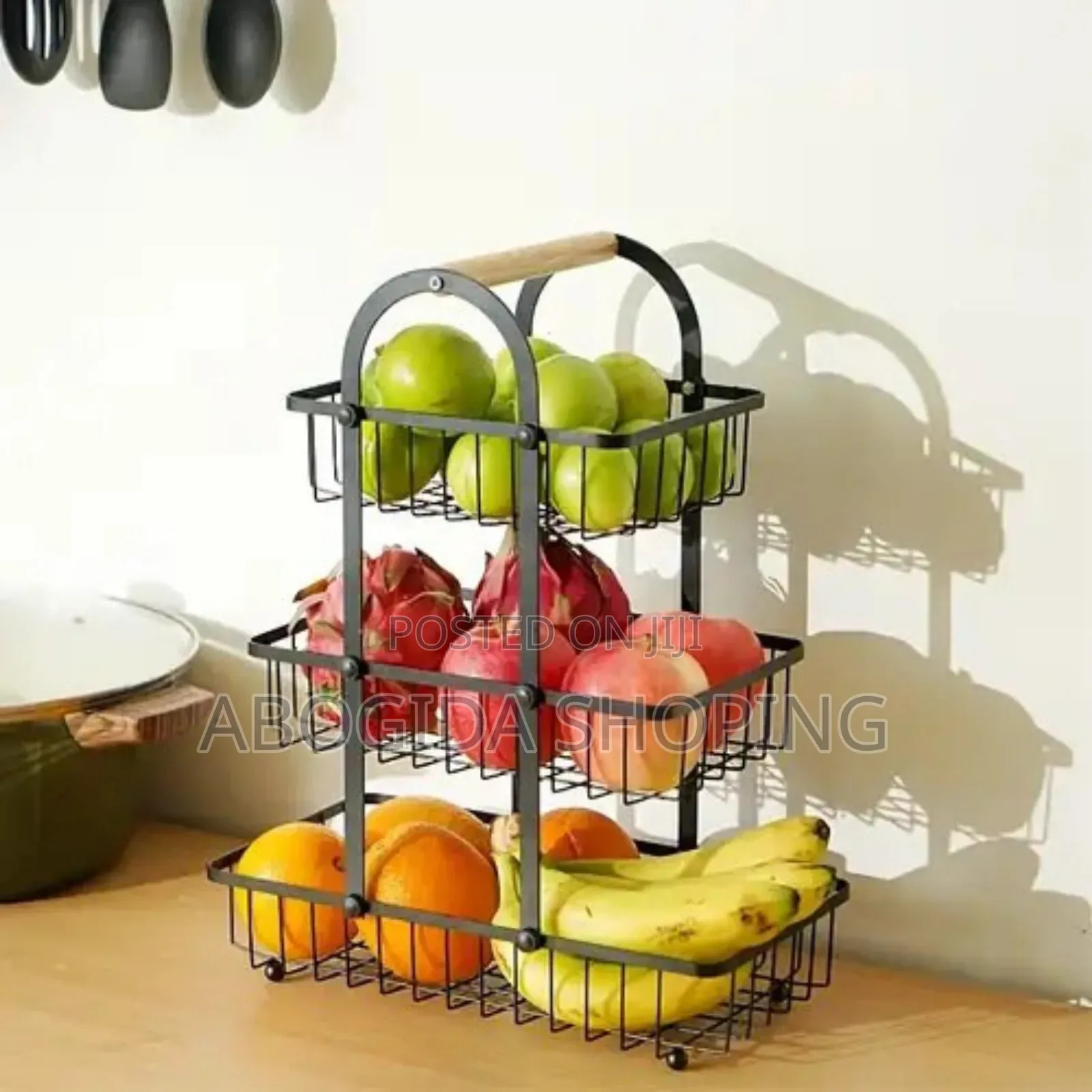 3 Tier Fruit Stand Basket