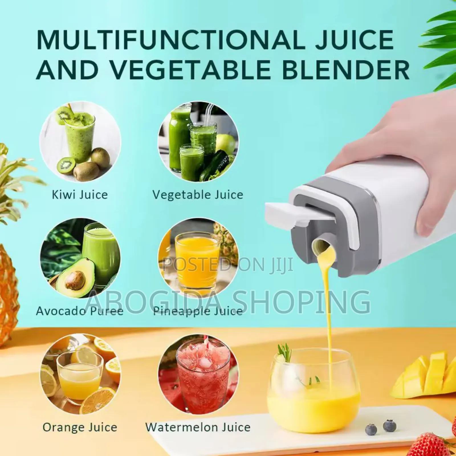Rechargeable Portable Juicer Cup