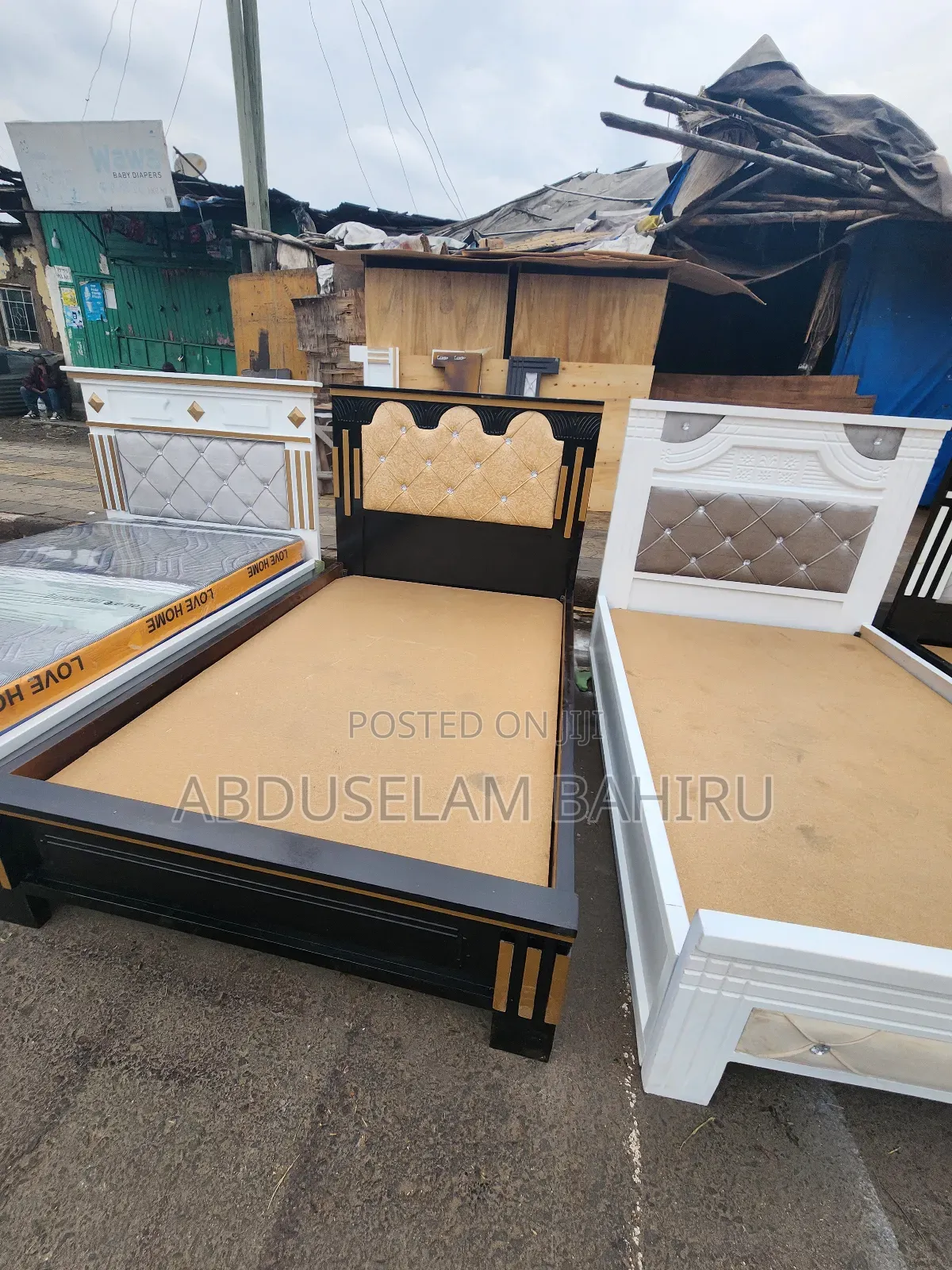 Beds አልጋ 1.20m አልጋዎች