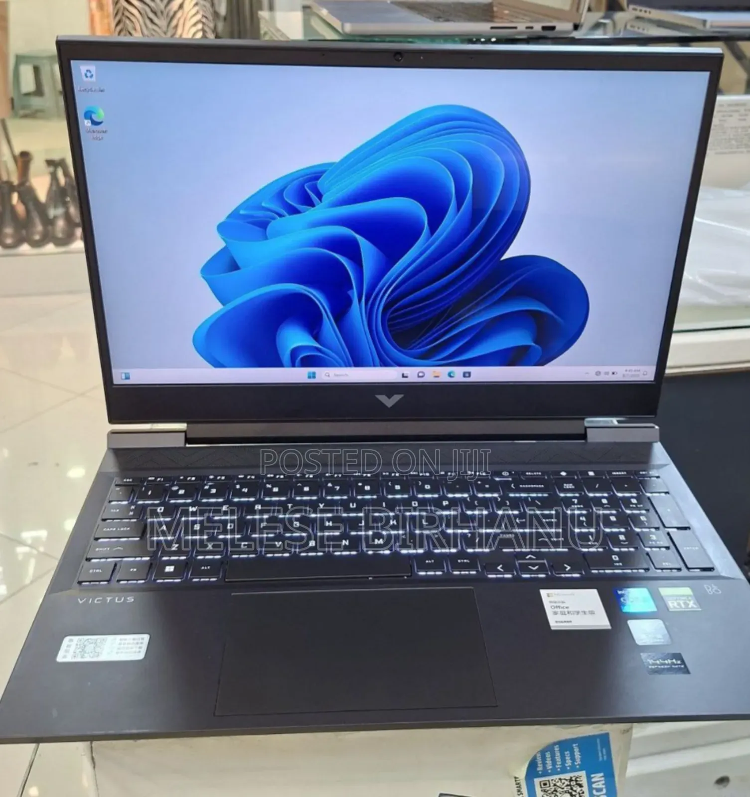 New Laptop HP Victus 16 16GB Intel Core I7 SSD 512GB