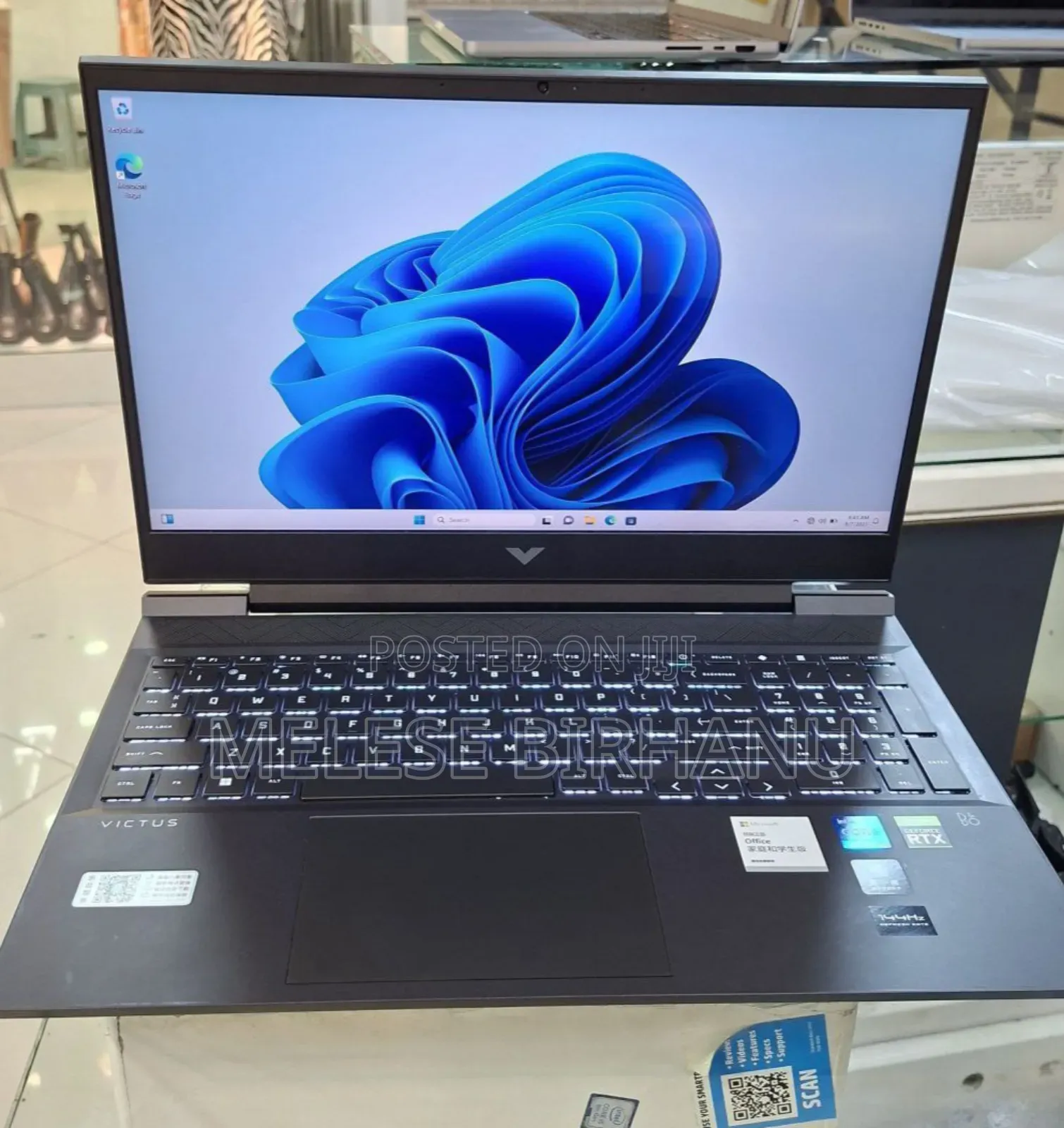 New Laptop HP Victus 16 16GB Intel Core I7 SSD 512GB