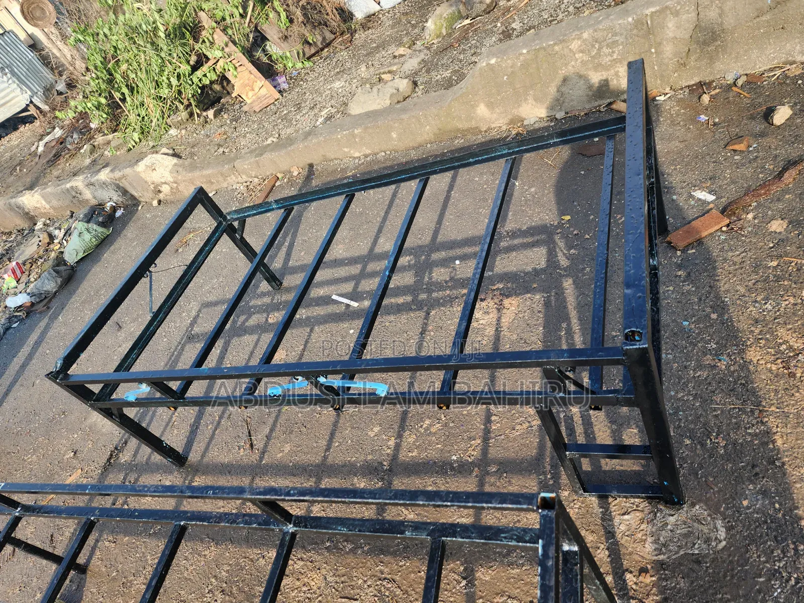 Bed አልጋ የብረት አልጋ