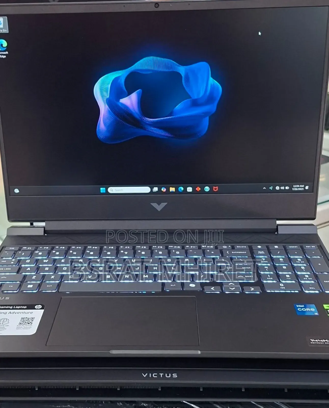 New Laptop HP Victus 15 8GB Intel Core I5 SSD 512GB