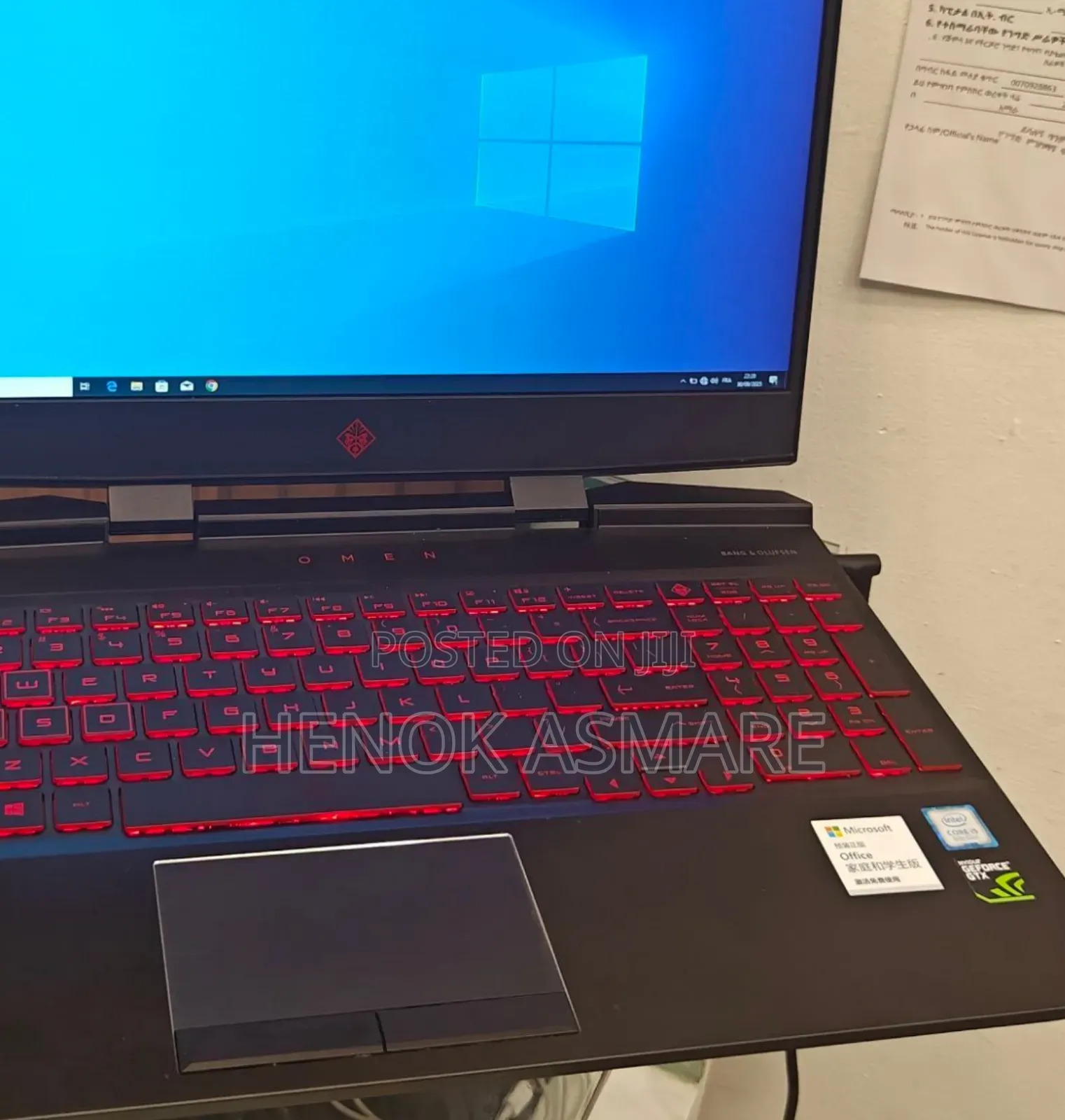 New Laptop HP Omen 15 16GB Intel Core I5 SSD 512GB