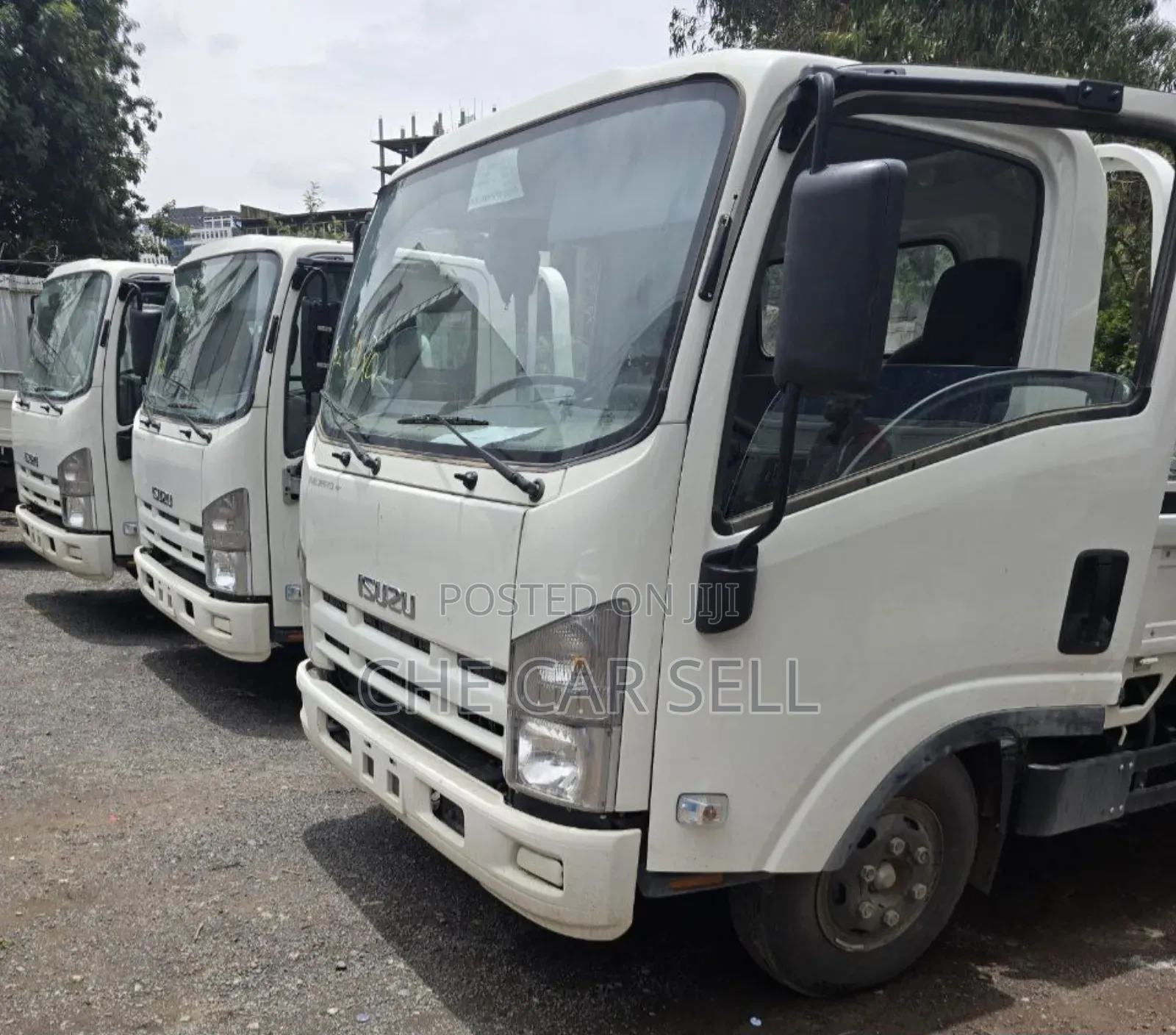 New Isuzu ELF Truck 2024 White