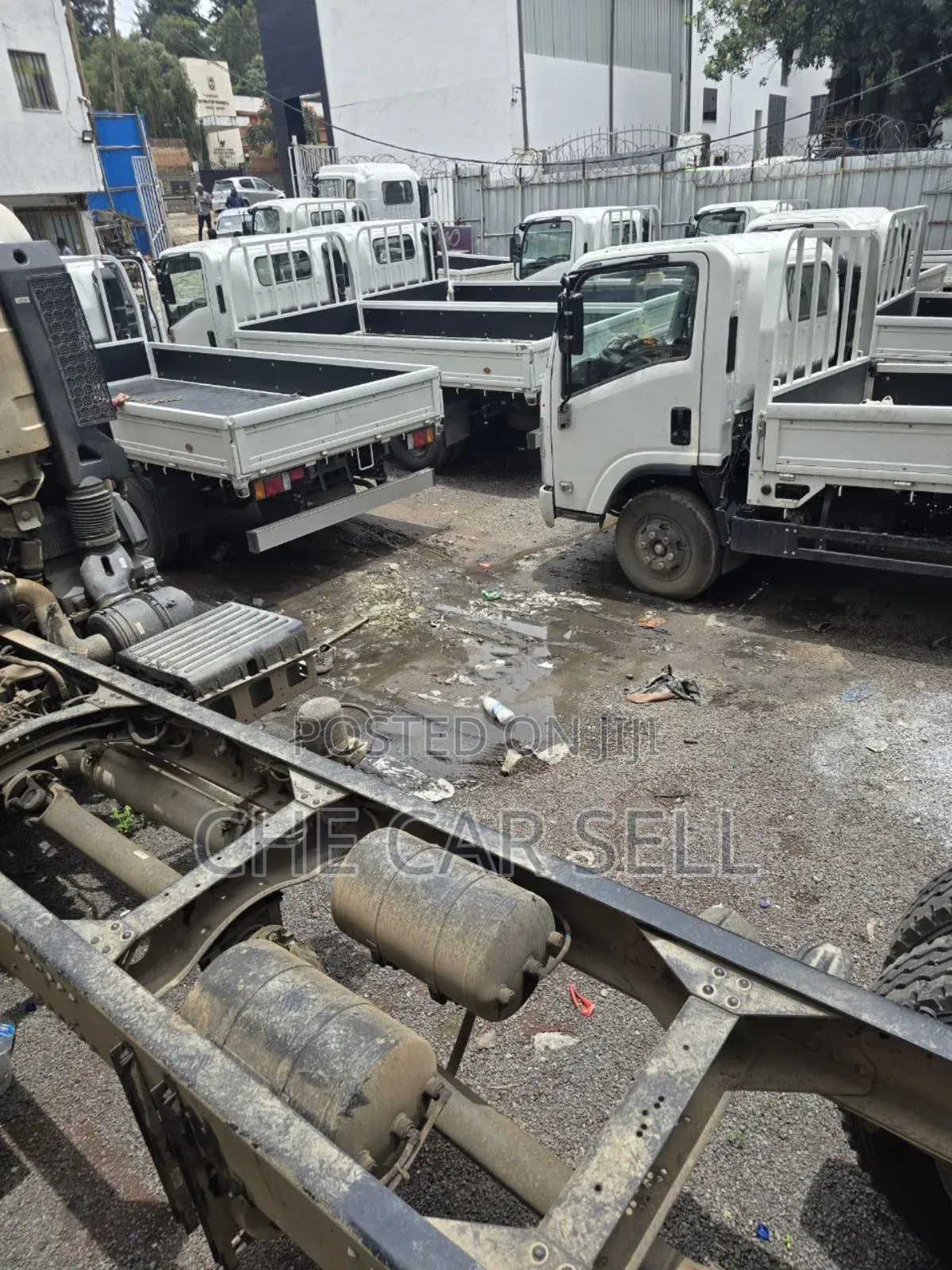 New Isuzu ELF Truck 2024 White