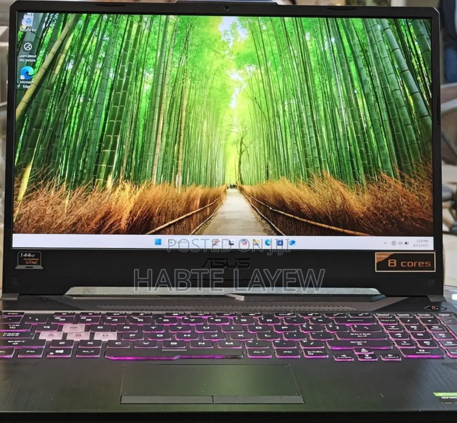 New Laptop Asus TUF Gaming A15 16GB AMD Ryzen 9 SSD 512GB