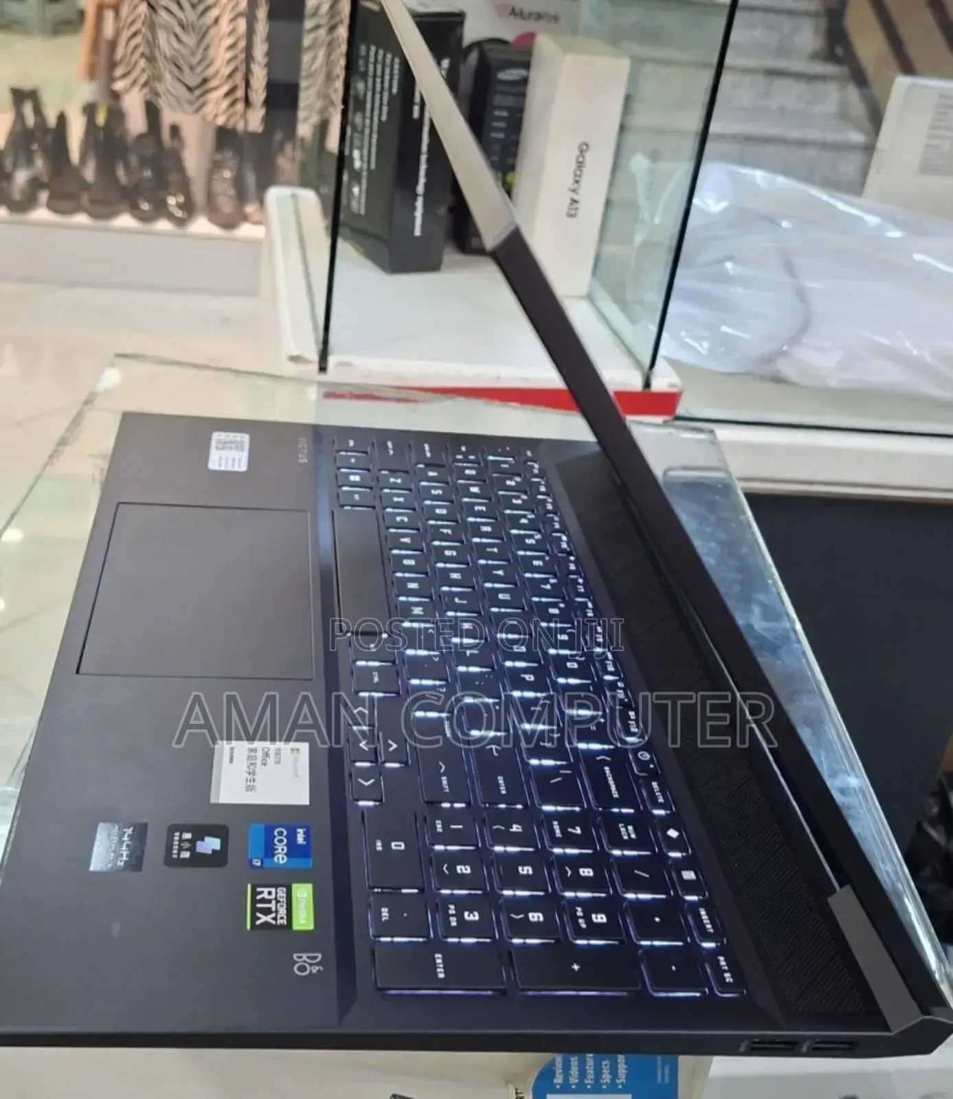 New Laptop HP Victus 16 16GB Intel Core I7 SSD 512GB