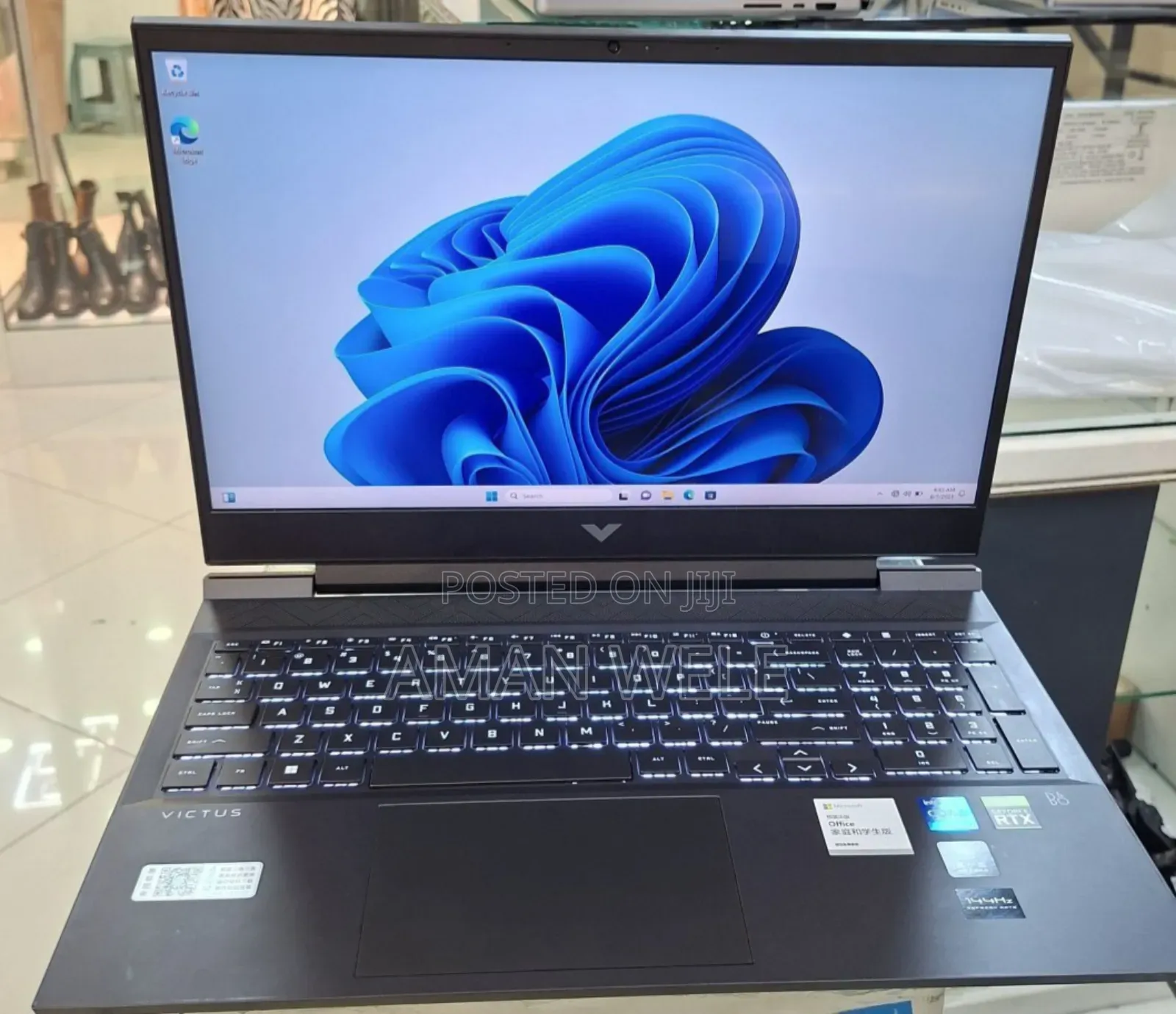 New Laptop HP Victus 16 16GB Intel Core I7 SSD 512GB