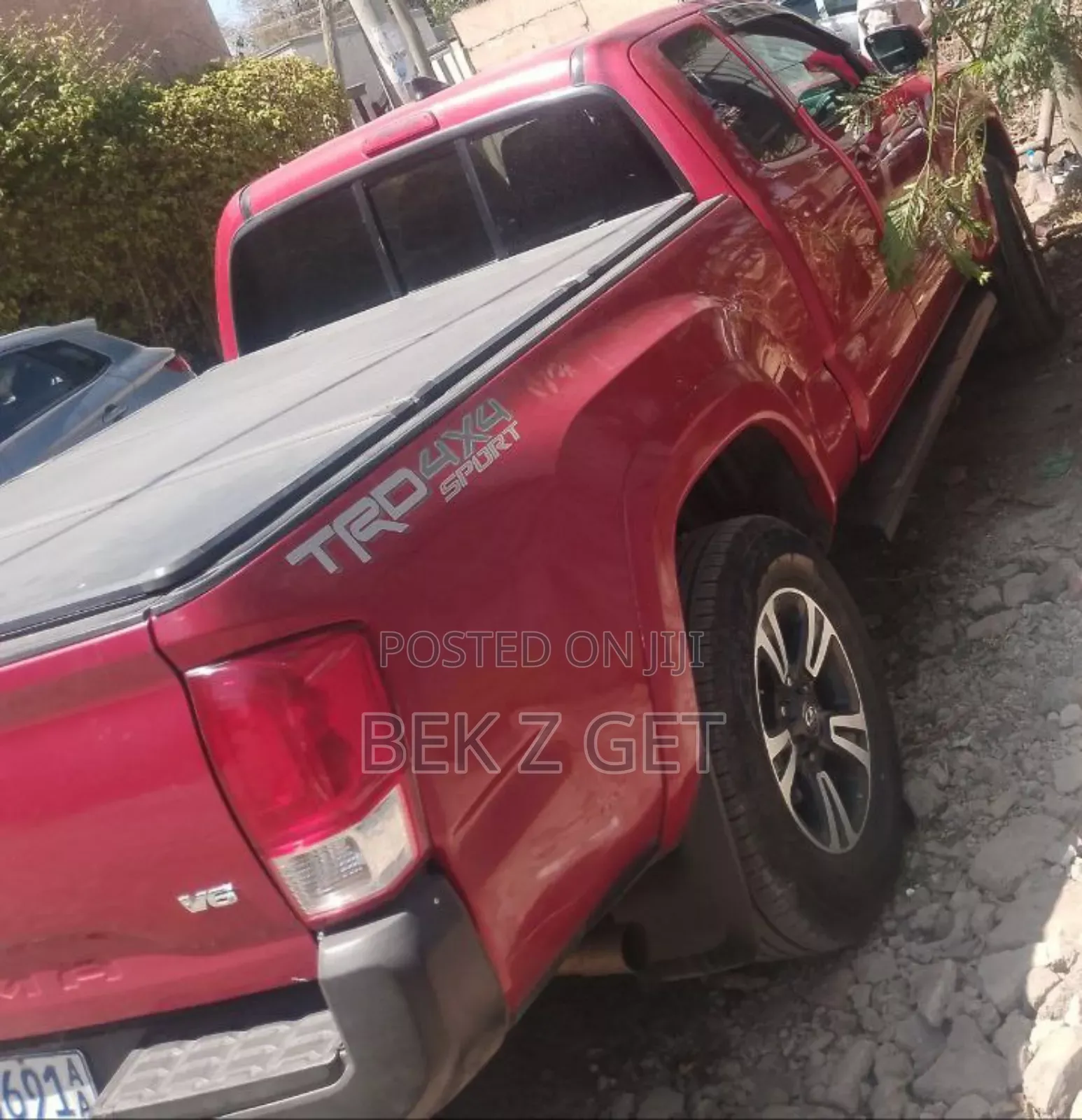 Toyota Tacoma 4dr Double Cab 2016 Red