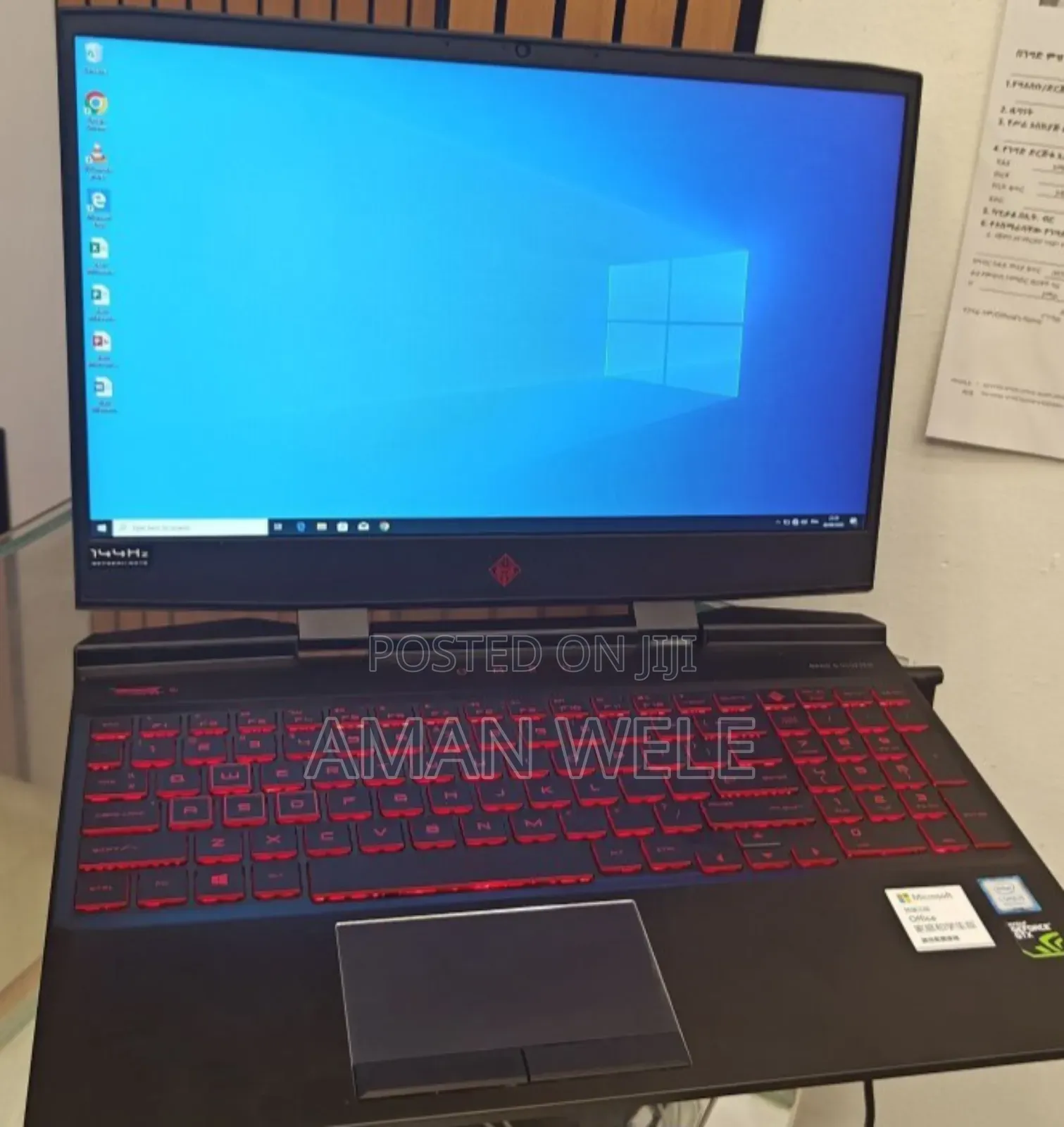 New Laptop HP Omen 15 16GB Intel Core I5 SSD 512GB