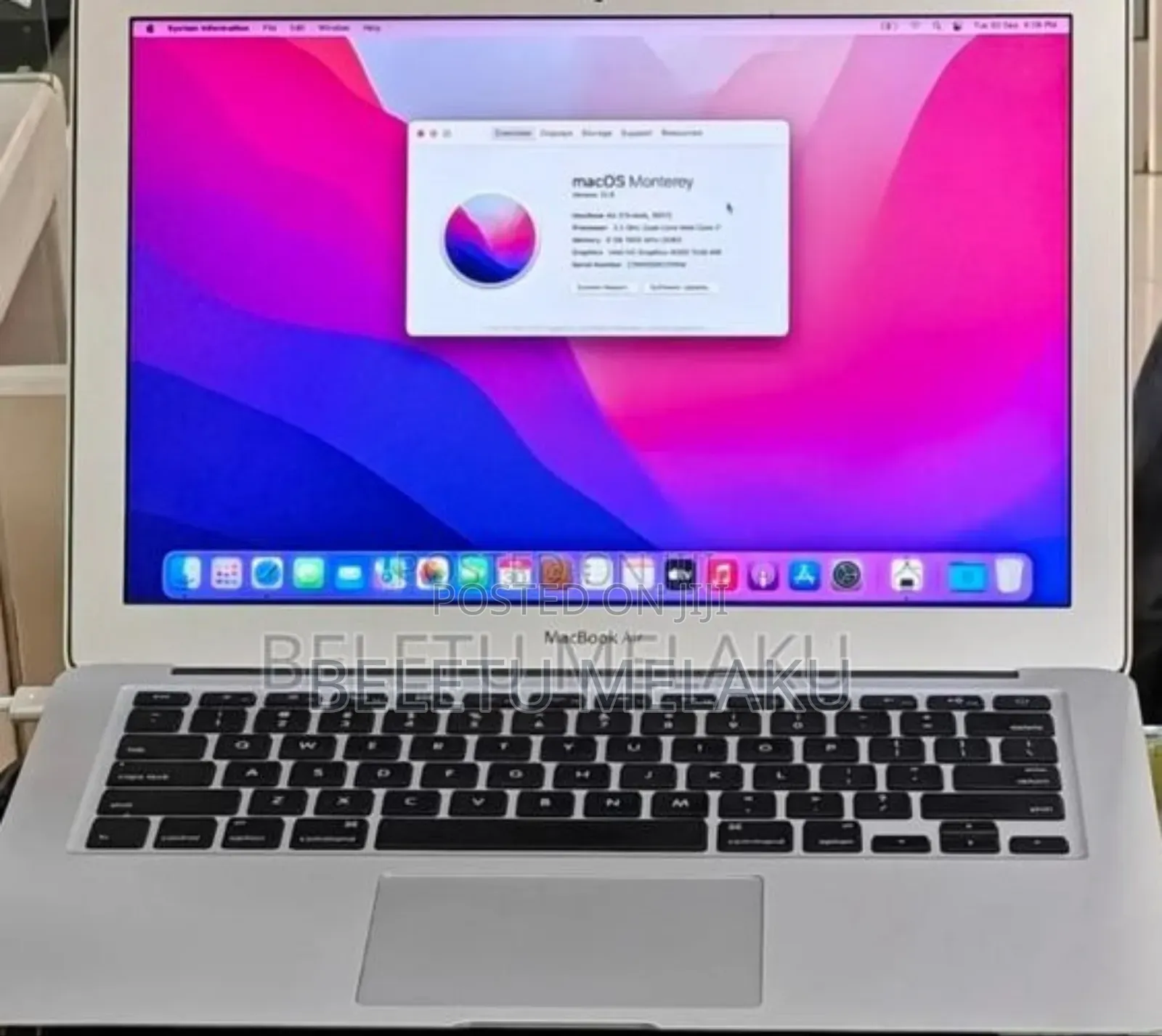 New Laptop Apple MacBook Air 2017 8GB Intel Core i7 SSD 512GB