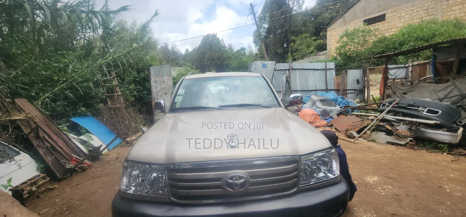 Toyota Land Cruiser 4x4 2007 Gold