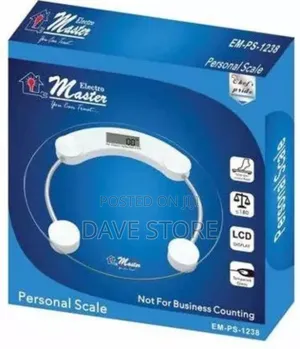 Photo - 180kgs Electromaster Personal Scale Meas: 44*35*36 Cm
