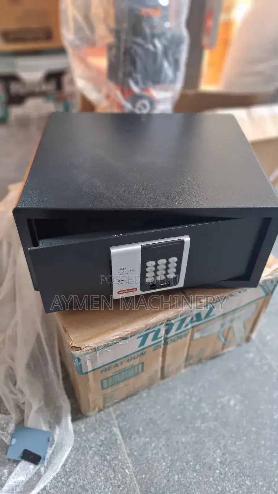 Hotel Safe Digital Lock 12kg ካዝና ካሽቦክስ
