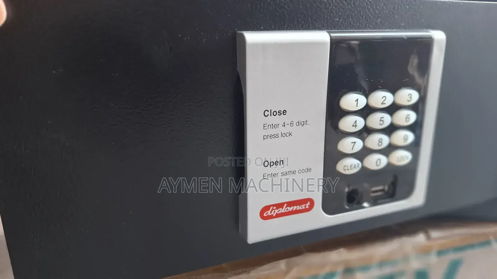 Hotel Safe Digital Lock 12kg ካዝና ካሽቦክስ