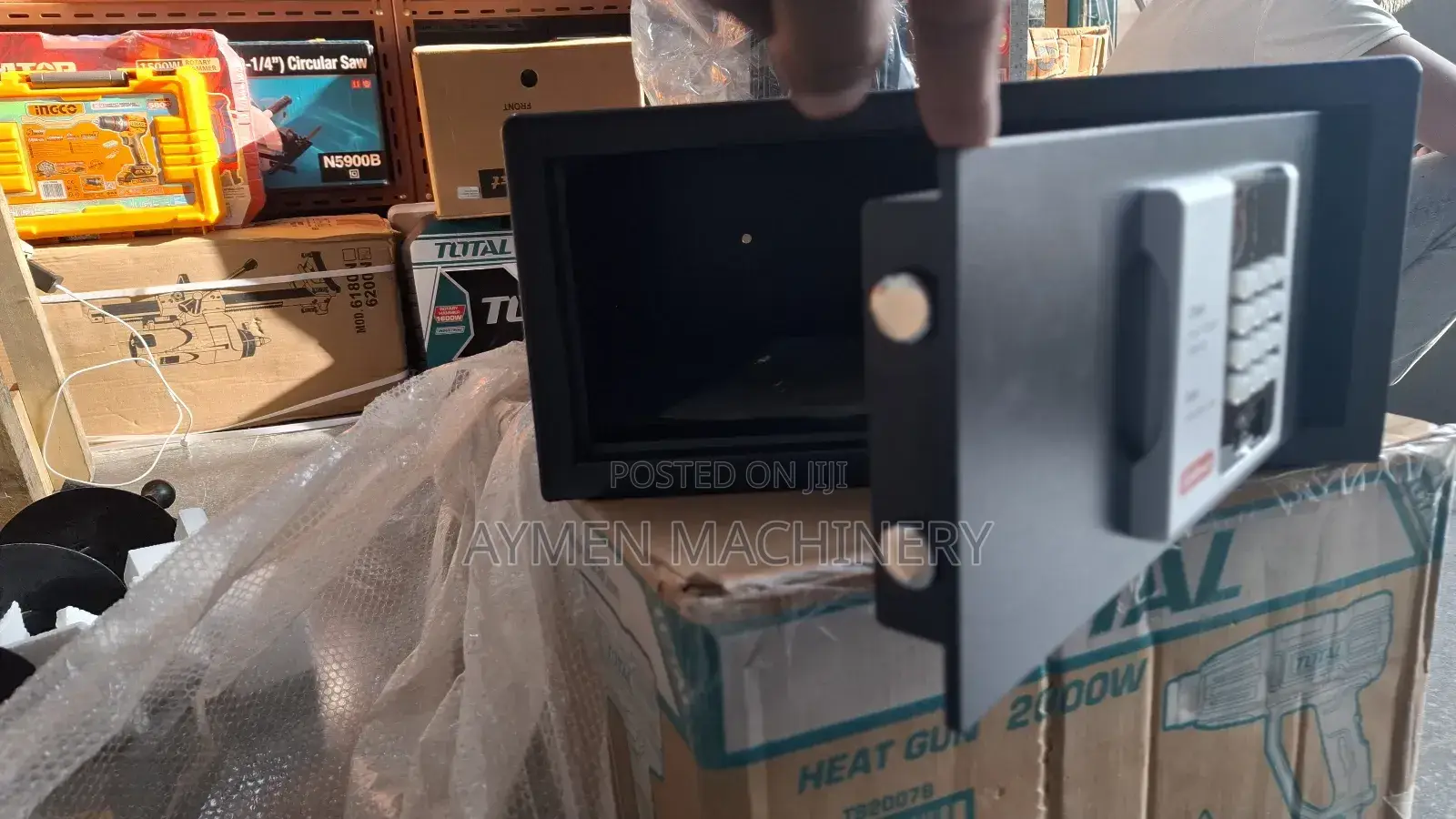 Hotel Safe Digital Lock 12kg ካዝና ካሽቦክስ