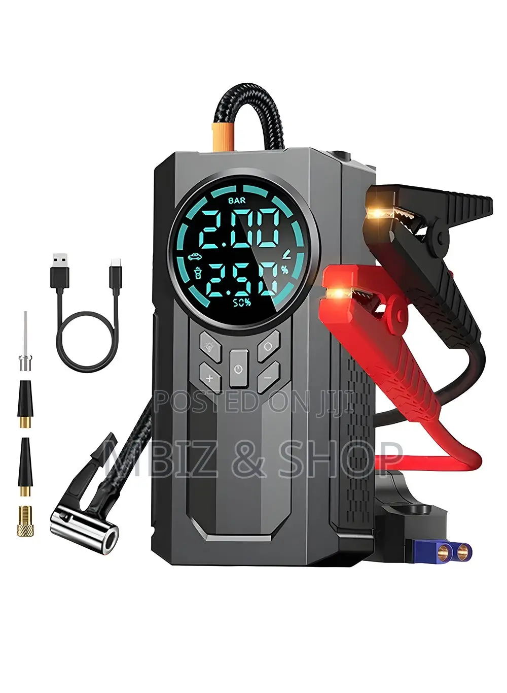 Jump Start (ለመኪና ባትሪ ማስነሻ 12v)