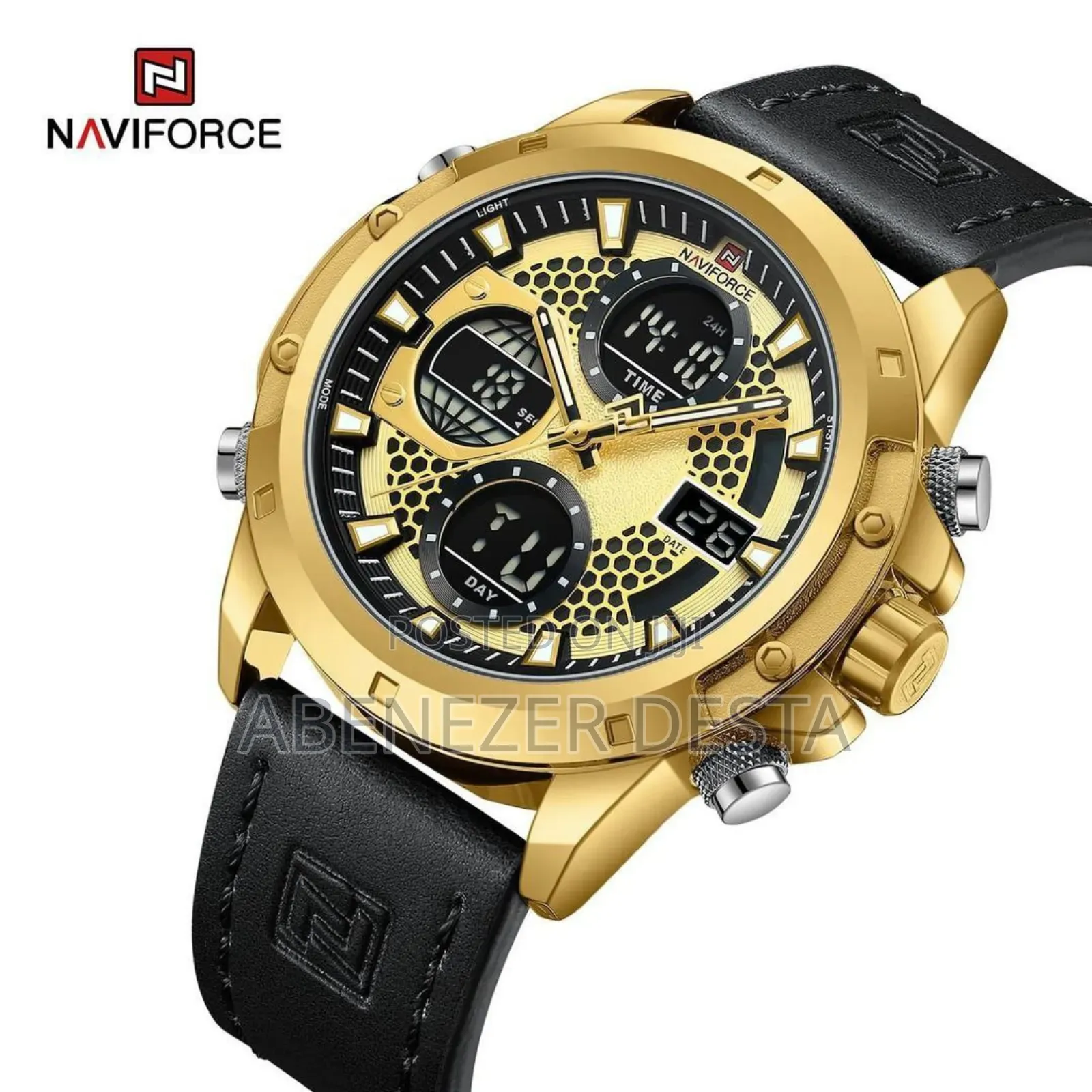Naviforce Watch for Men Nf9206-Rg-Be Elegance Super Luxury Wristwatch