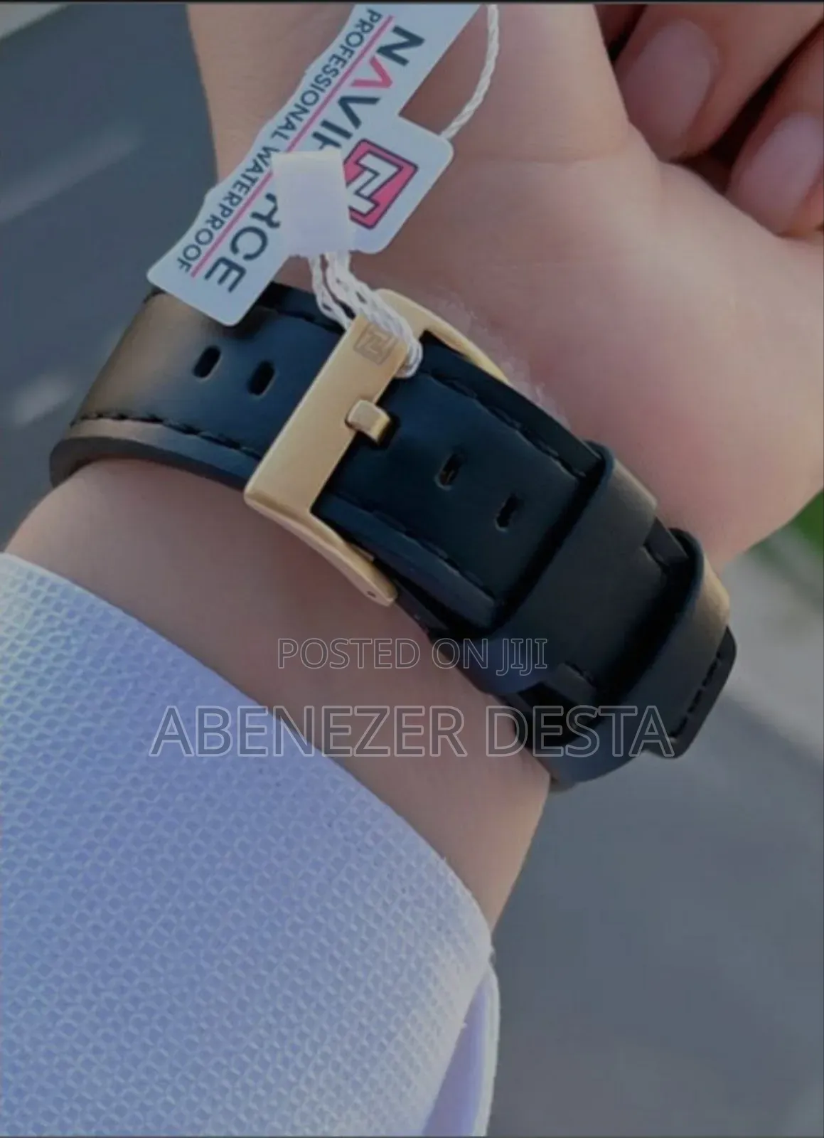 Naviforce Watch for Men Nf9206-Rg-Be Elegance Super Luxury Wristwatch