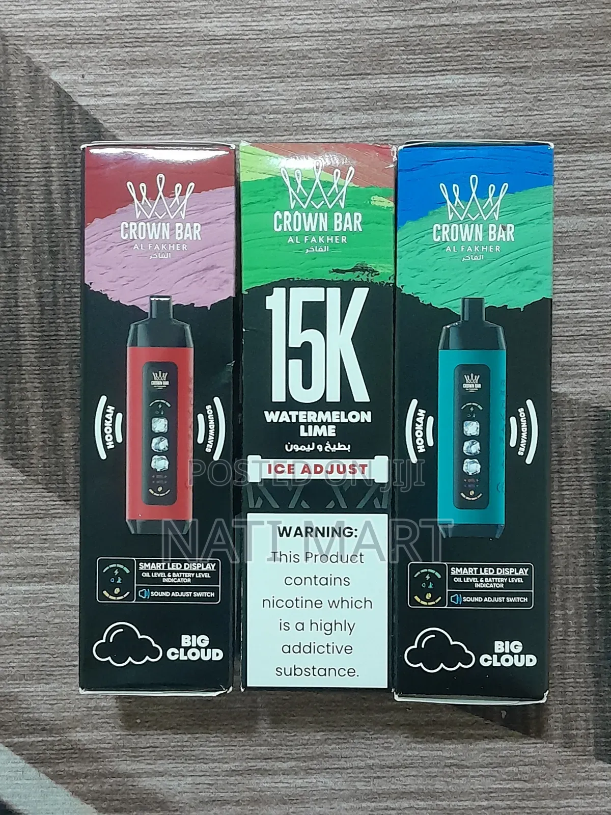 Crown Bar Vape 15,000 Puff