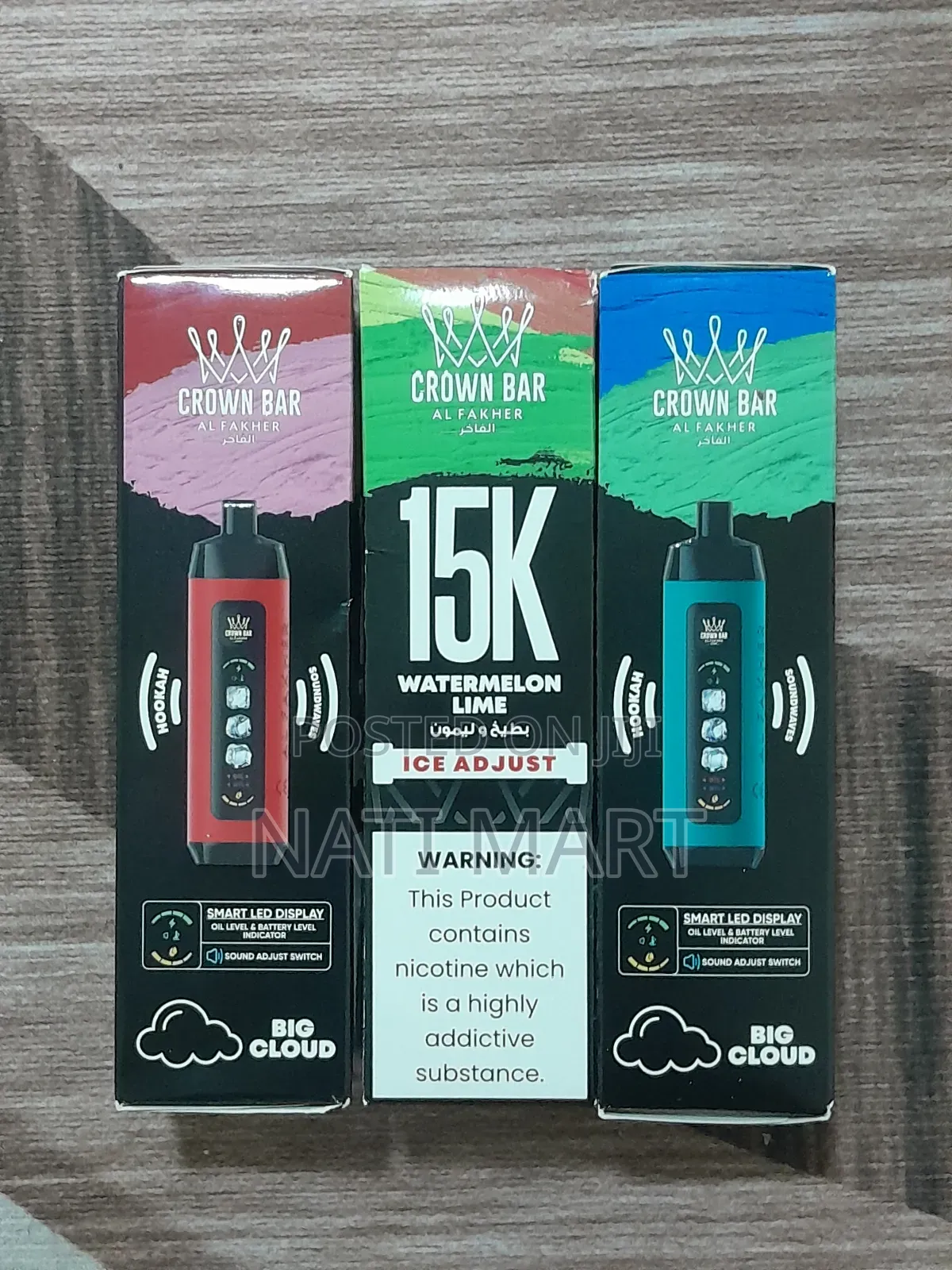 Crown Bar Vape 15,000 Puff