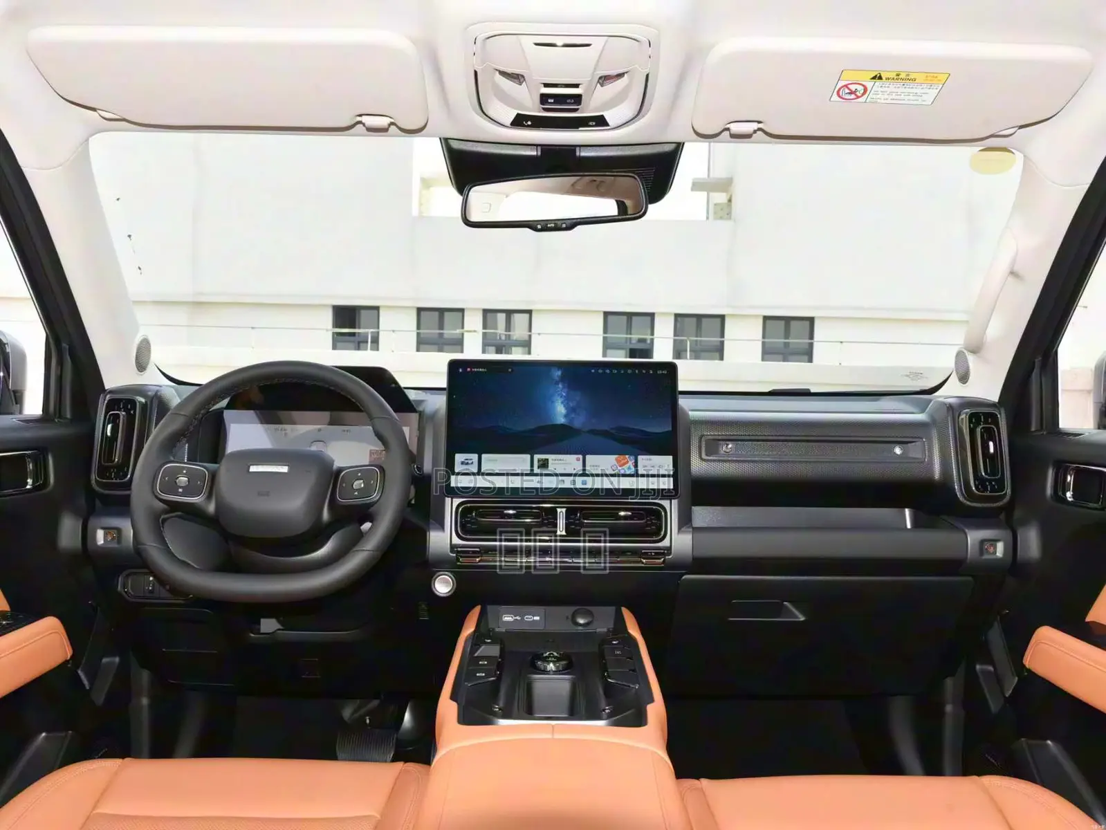 New Changan CS95 2025 Black