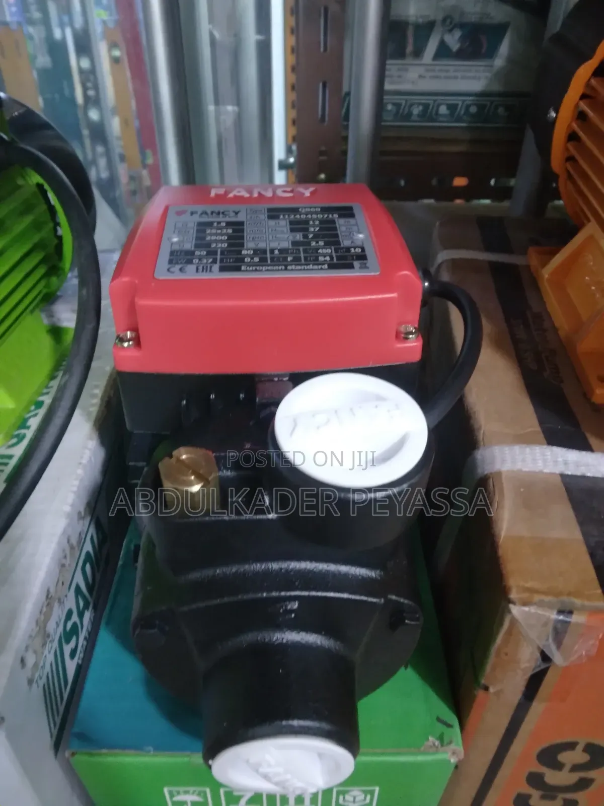 Water Pump 0.5hp Fancy Europe