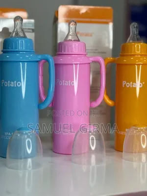 Photo - Potato Standard Neck Pp Bottle Feeding Bottle With Handle Bpa-Free