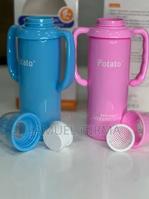 Potato Standard Neck Pp Bottle Feeding Bottle With Handle Bpa-Free