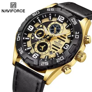 Photo - Mens Hugh Quality Navi Force Unique Large Dial Sport Quartz S