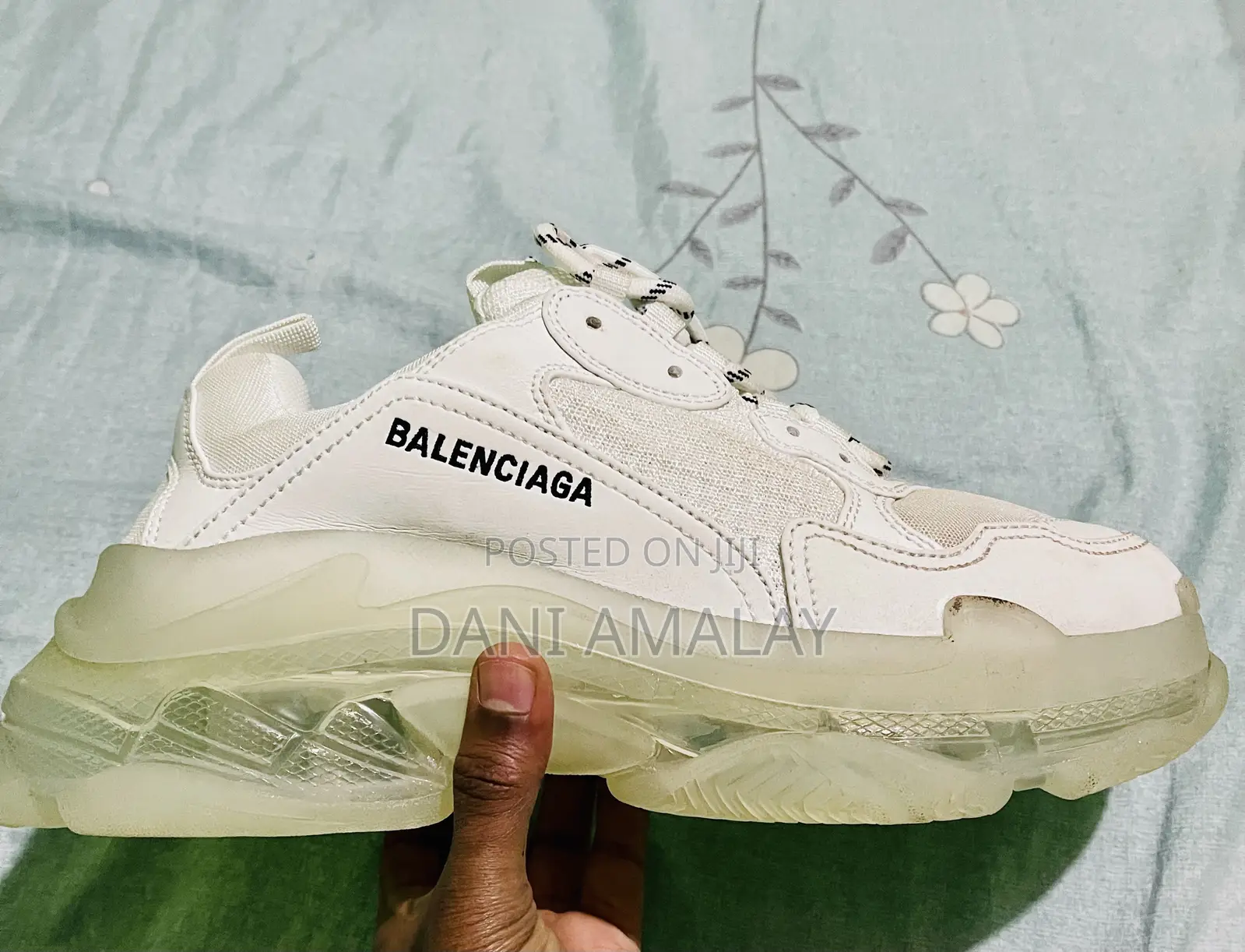 Balenciaga White Sneakers – Men’S Size [ 42 ]