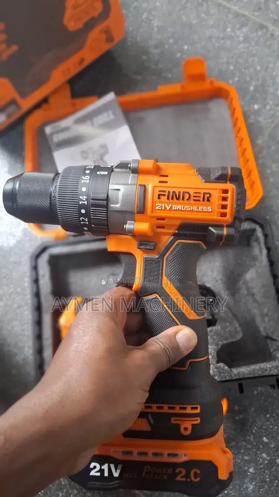 Finder 21v Chargeable Impact Drill 120nm
