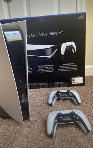 Photo - Playstation 5 Digtal 5 Game Installed 2 Joystick