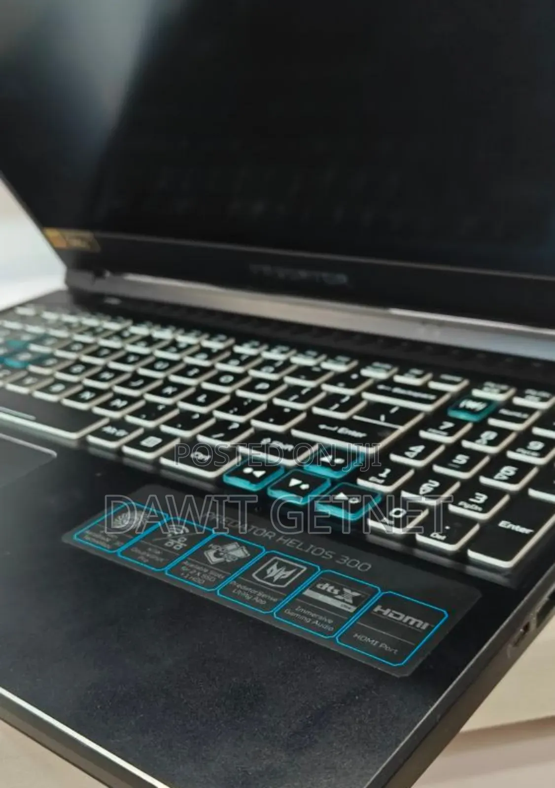 New Laptop Acer Predator Helios 300 16GB Intel Core I7 SSD 1T