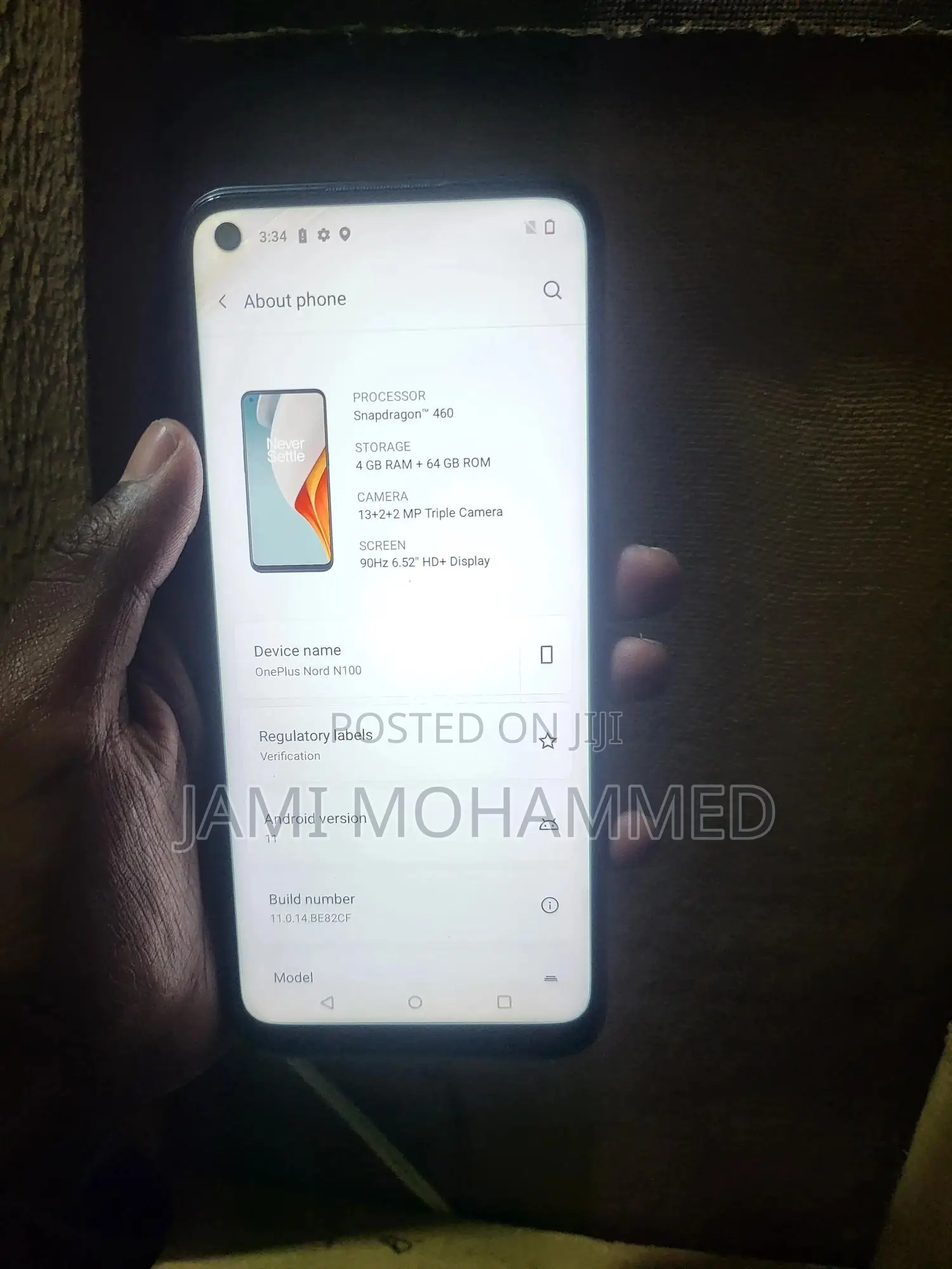 OnePlus Nord N100 64 GB Blue