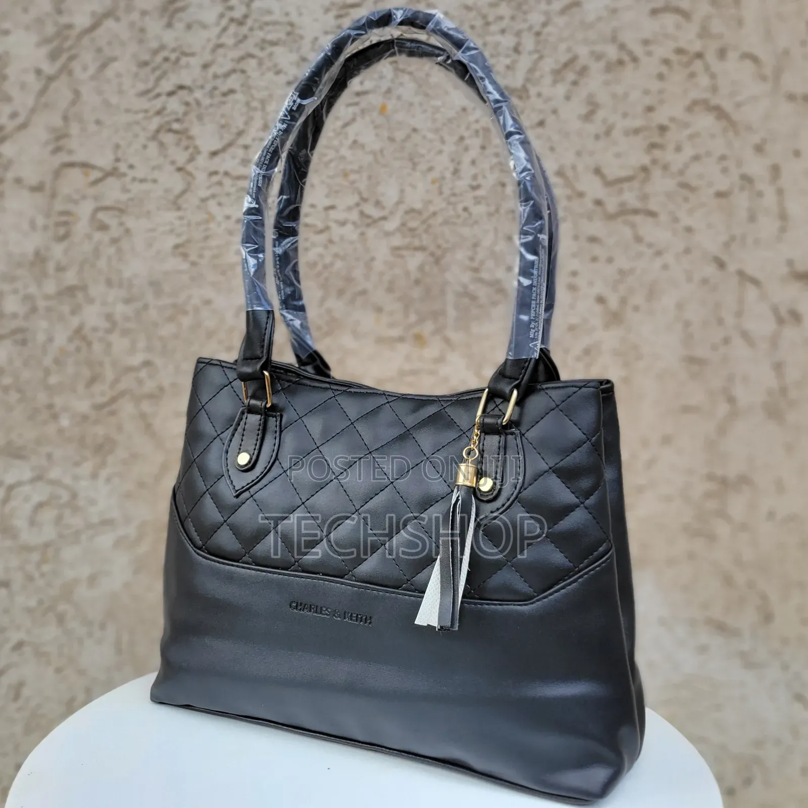 Ladies Black Combo Set Handbag