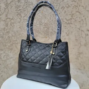 Ladies Black Combo Set Handbag
