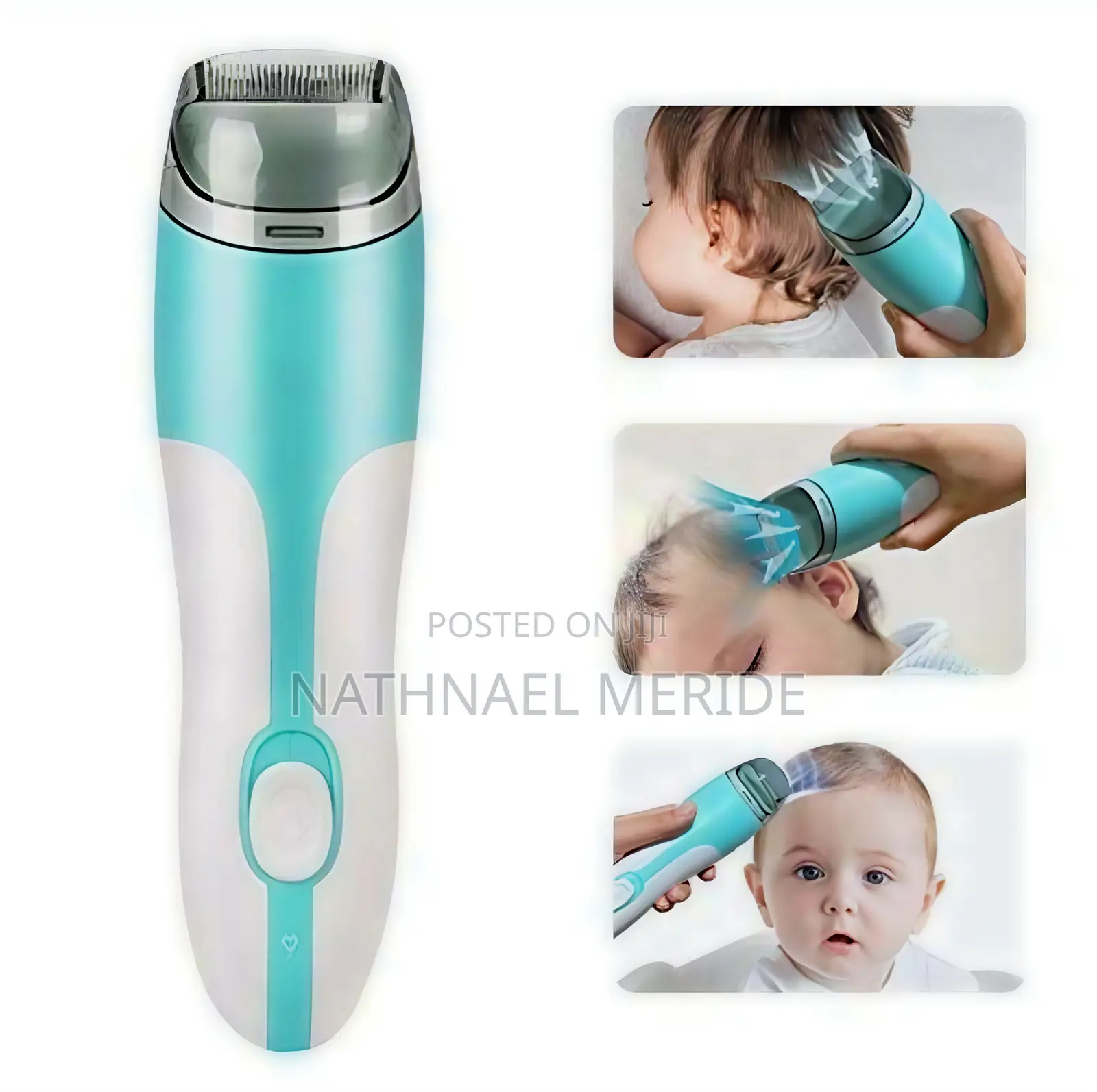 Baby Kid Electric Hair Trimmer የህፃናት ፀጉር መከርከሚያ