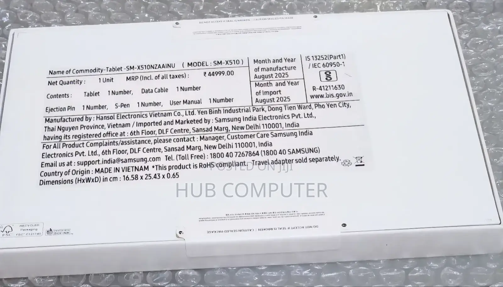 New Samsung Galaxy Tab S9 FE 128 GB