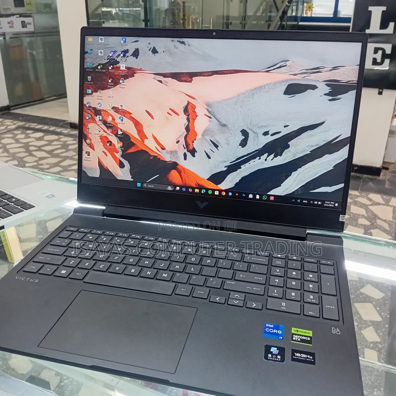 New Laptop HP Victus 15 16GB Intel Core I7 SSD 1T