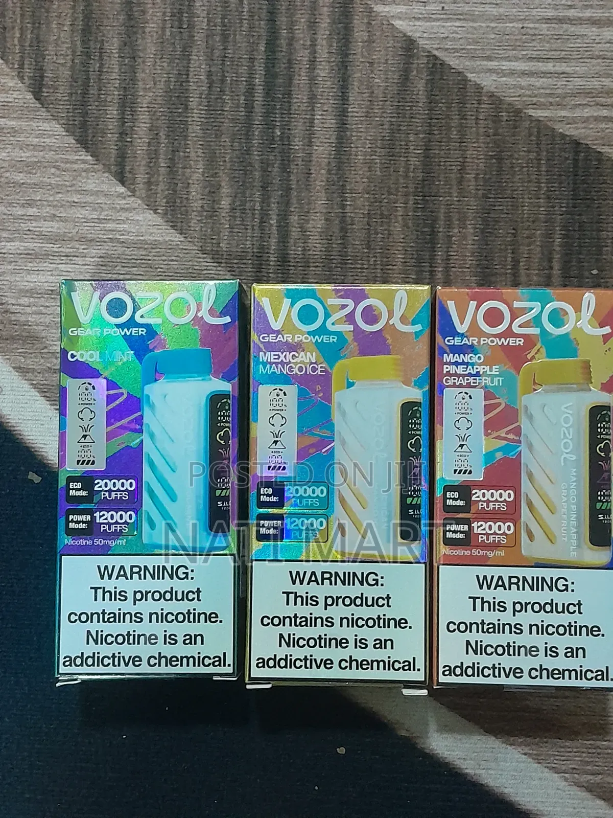 Vozol 20,000 Puff Mexican Mango Ice