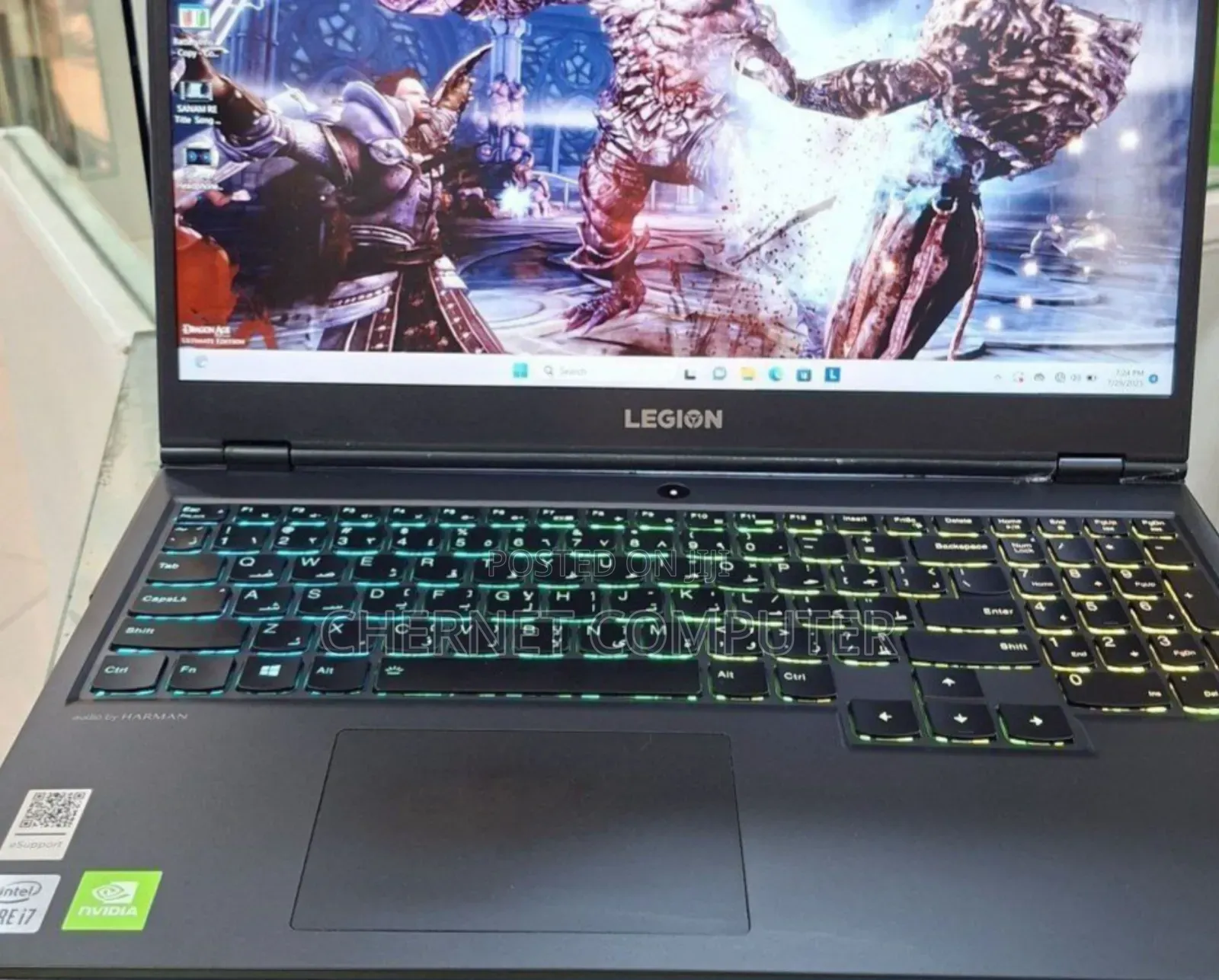 New Laptop Lenovo Legion 5 16GB Intel Core I7 SSD 1T